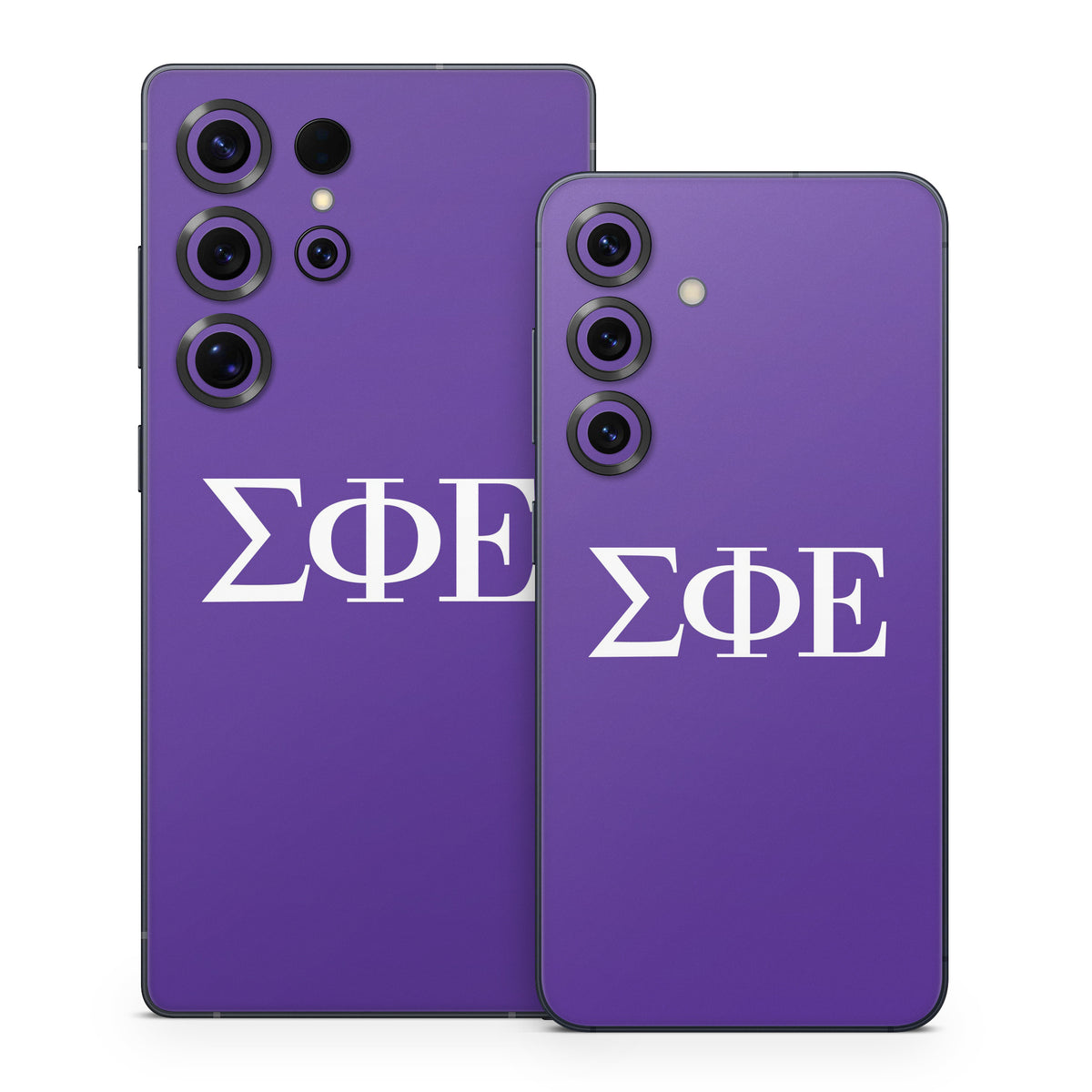 Sigma Phi Epsilon Greek Letters Purple - Samsung Galaxy S25 Skin