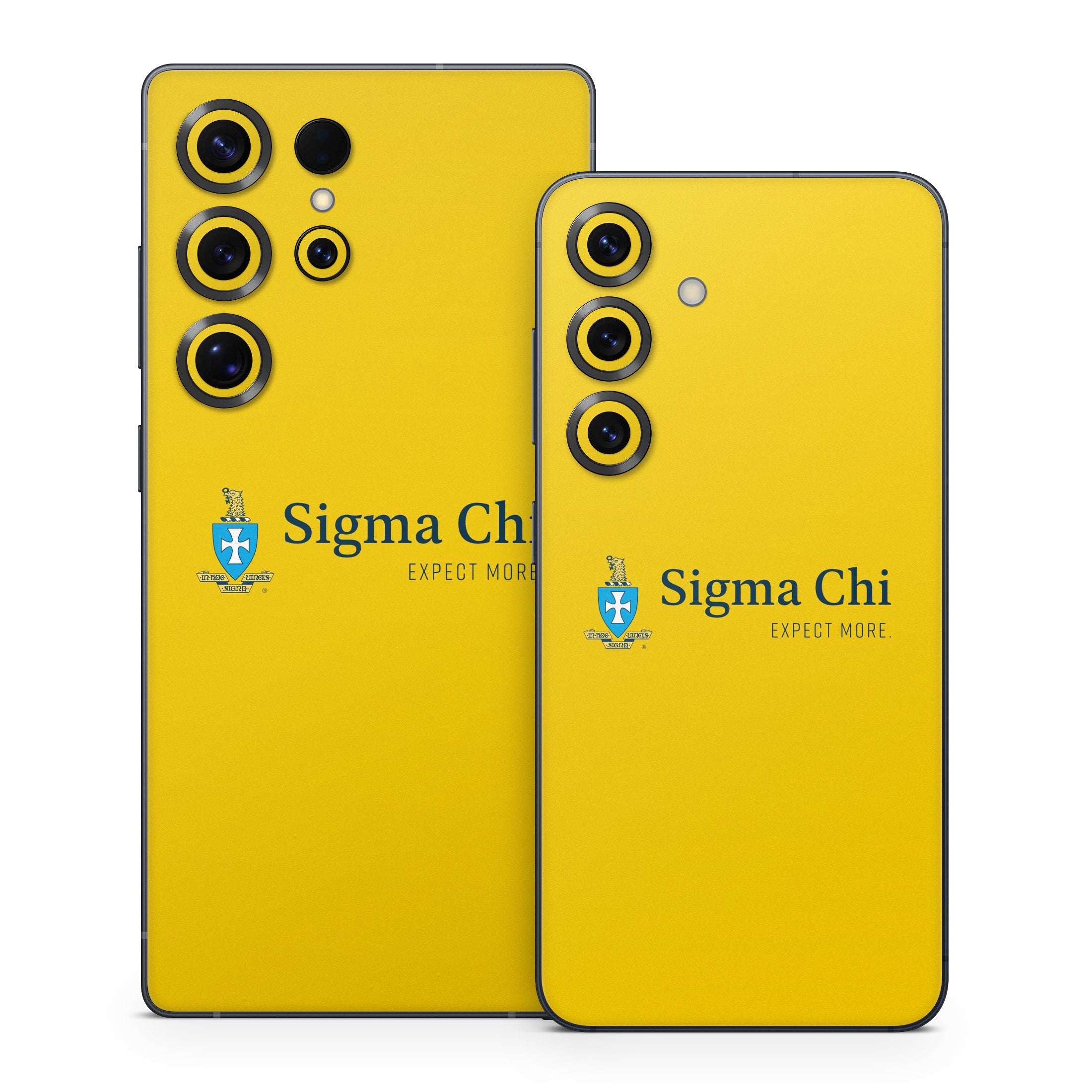Sigma Chi Logo Gold - Samsung Galaxy S25 Skin
