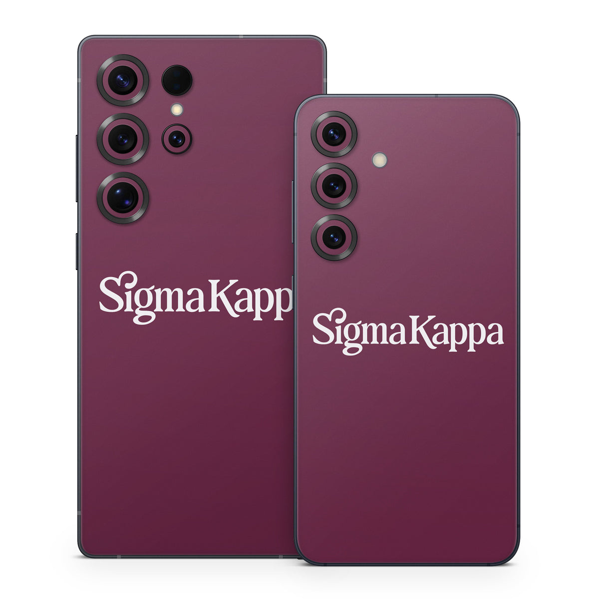 Sigma Kappa Primary Logo Dove Love on Mary Maroon - Samsung Galaxy S25 Skin