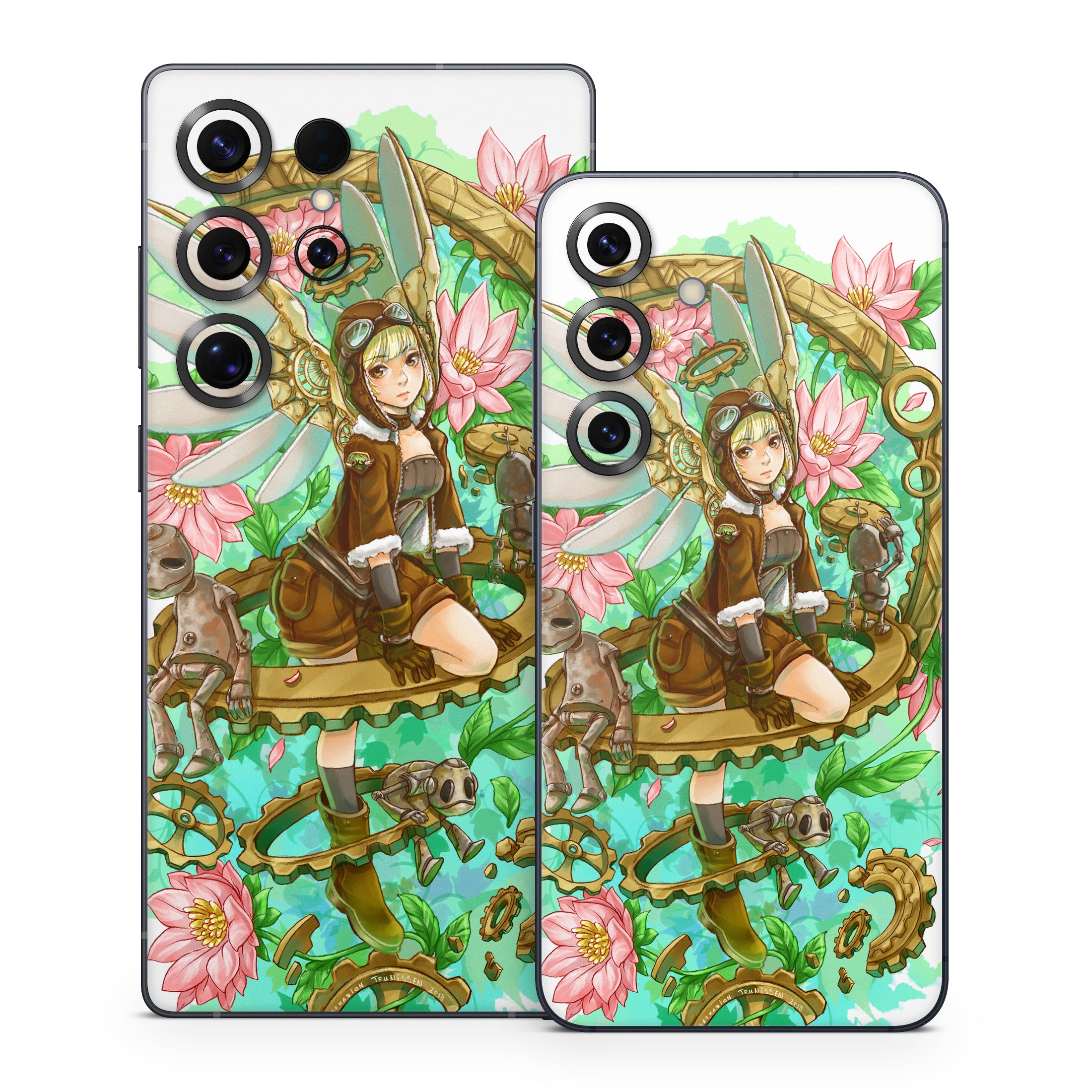 Steampunk Angel - Samsung Galaxy S25 Skin