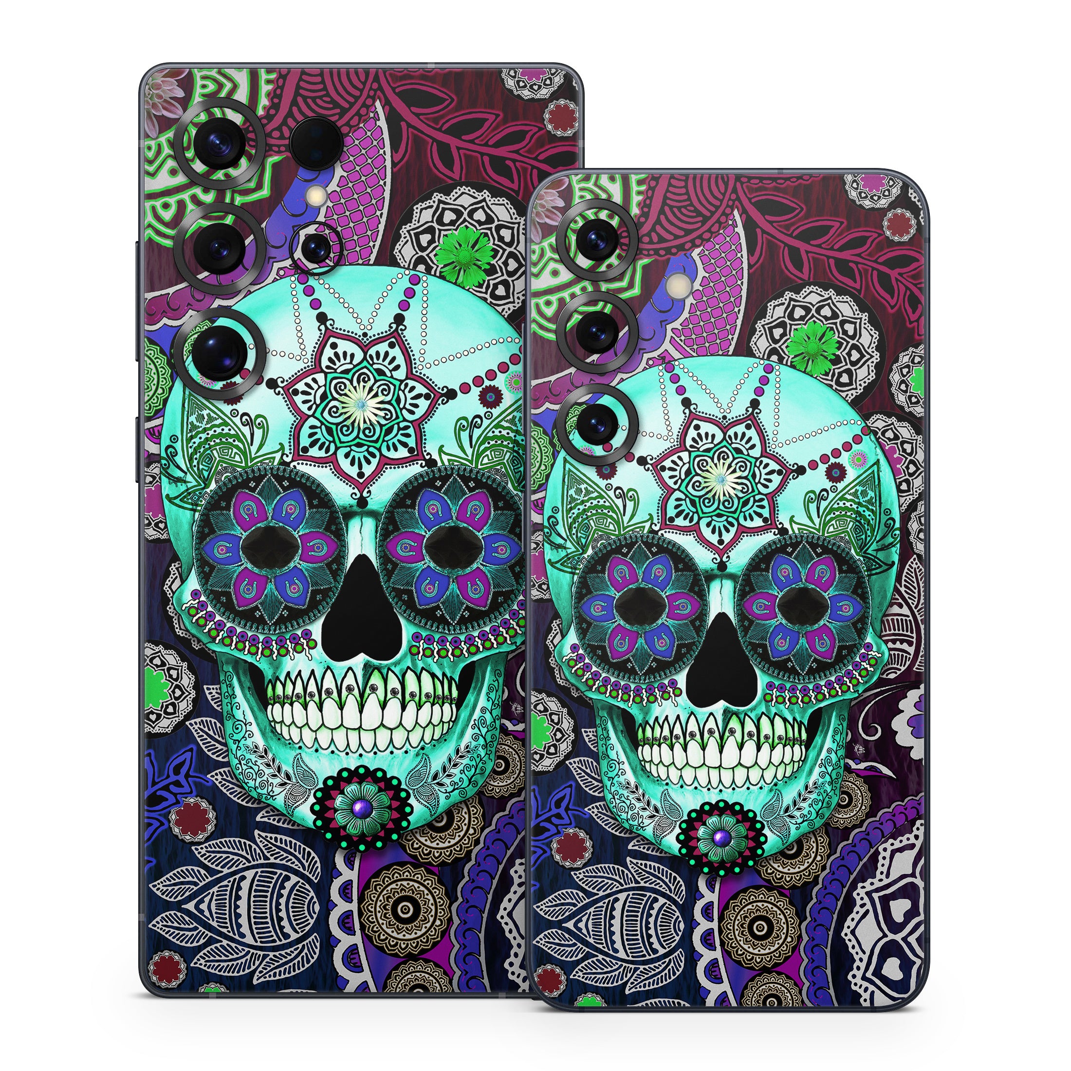 Sugar Skull Sombrero - Samsung Galaxy S25 Skin