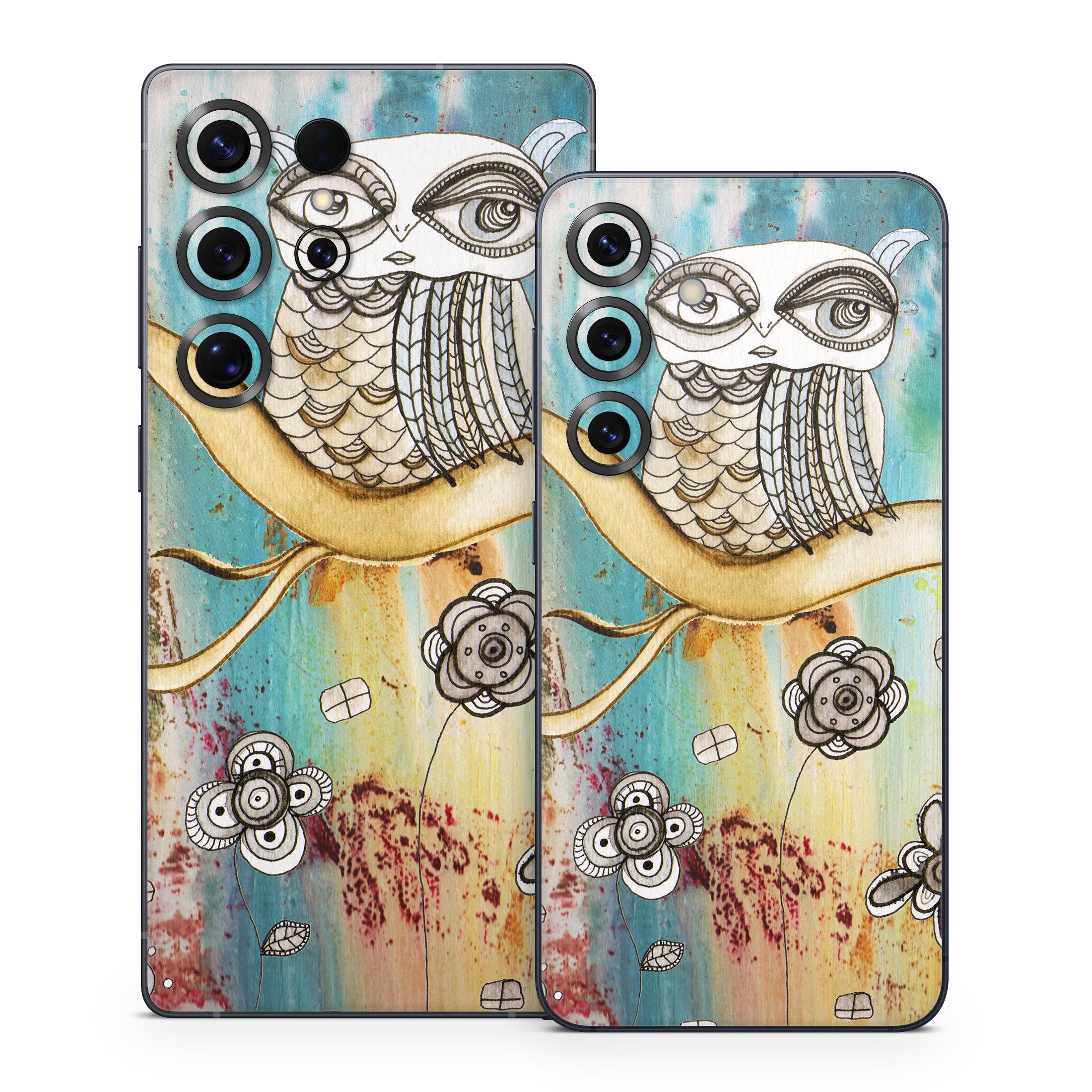 Surreal Owl - Samsung Galaxy S25 Skin
