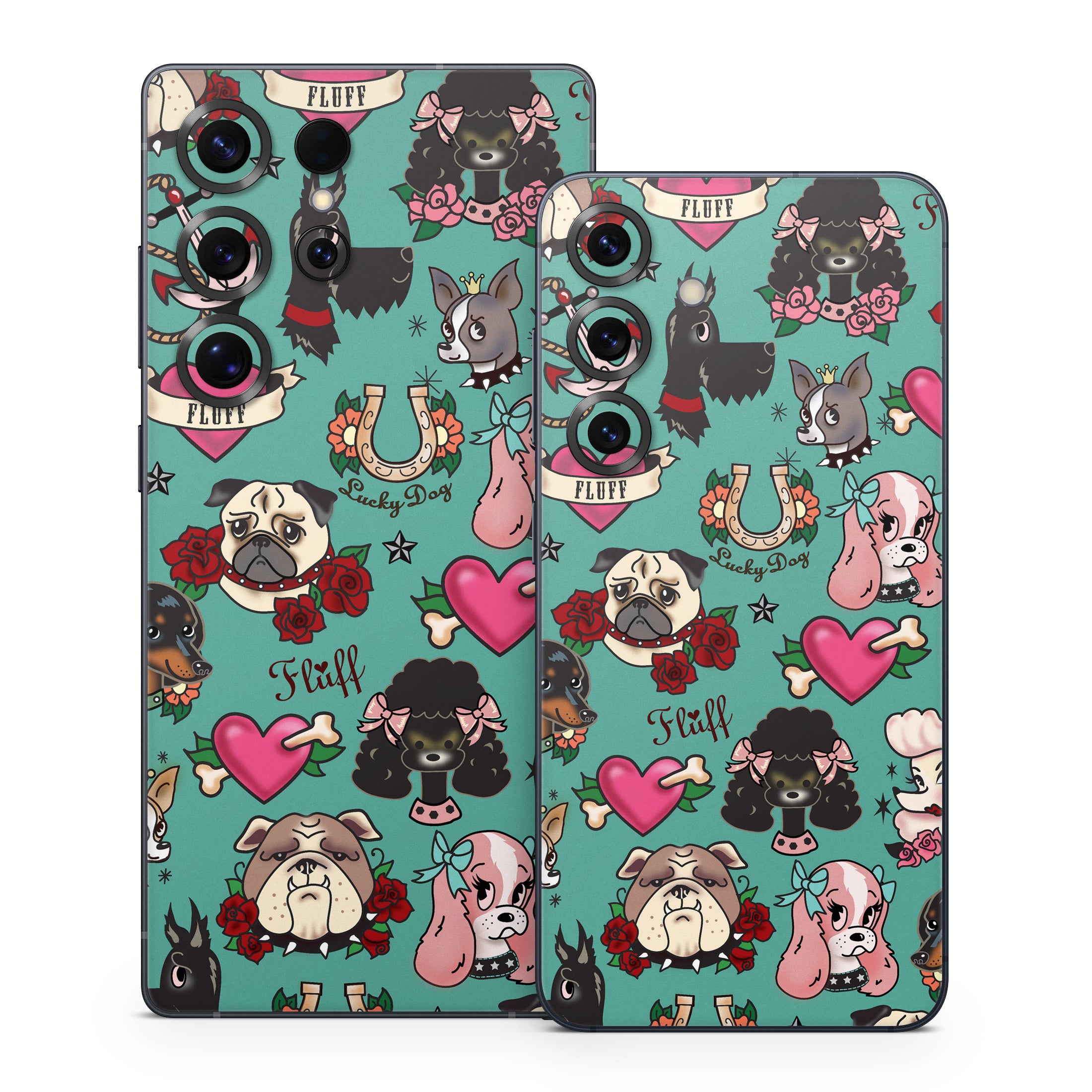 Tattoo Dogs - Samsung Galaxy S25 Skin