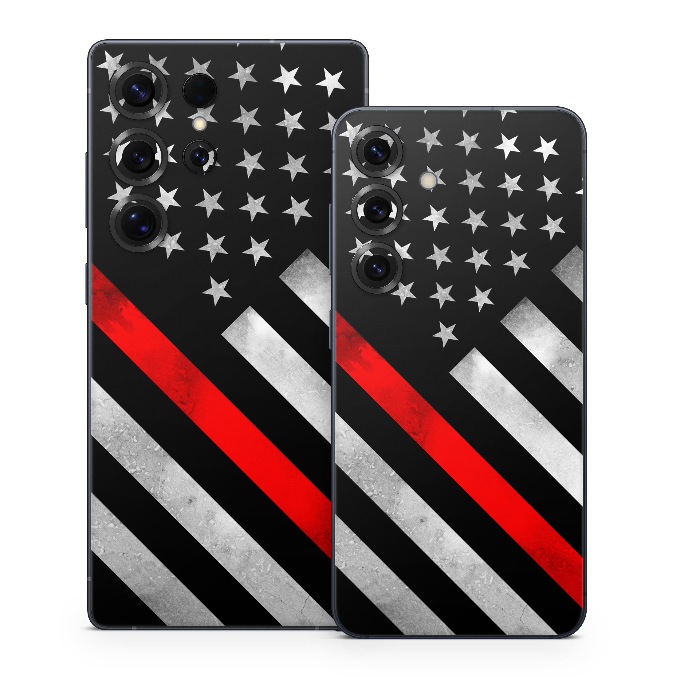 Thin Red Line Hero - Samsung Galaxy S25 Skin