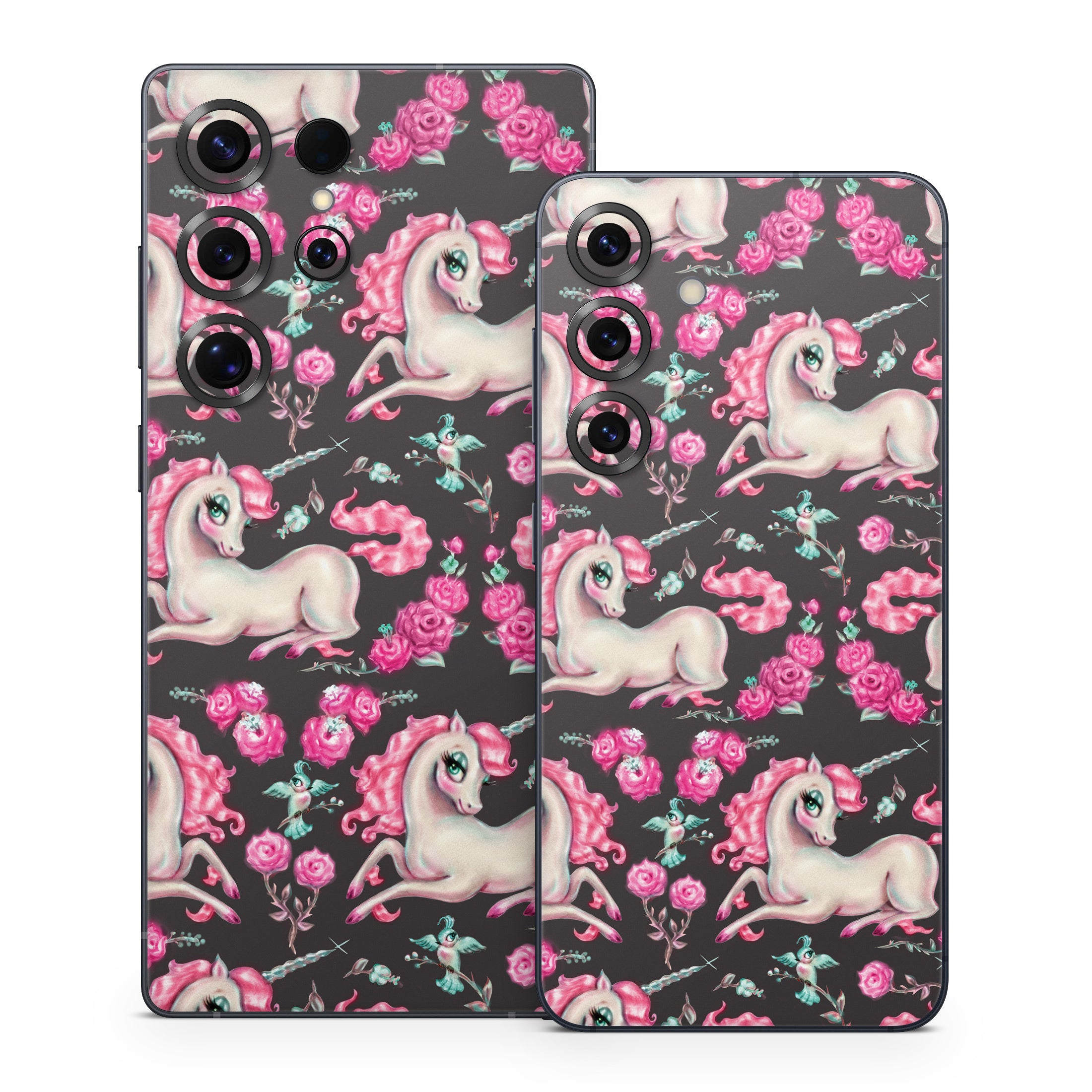 Unicorns and Roses - Samsung Galaxy S25 Skin