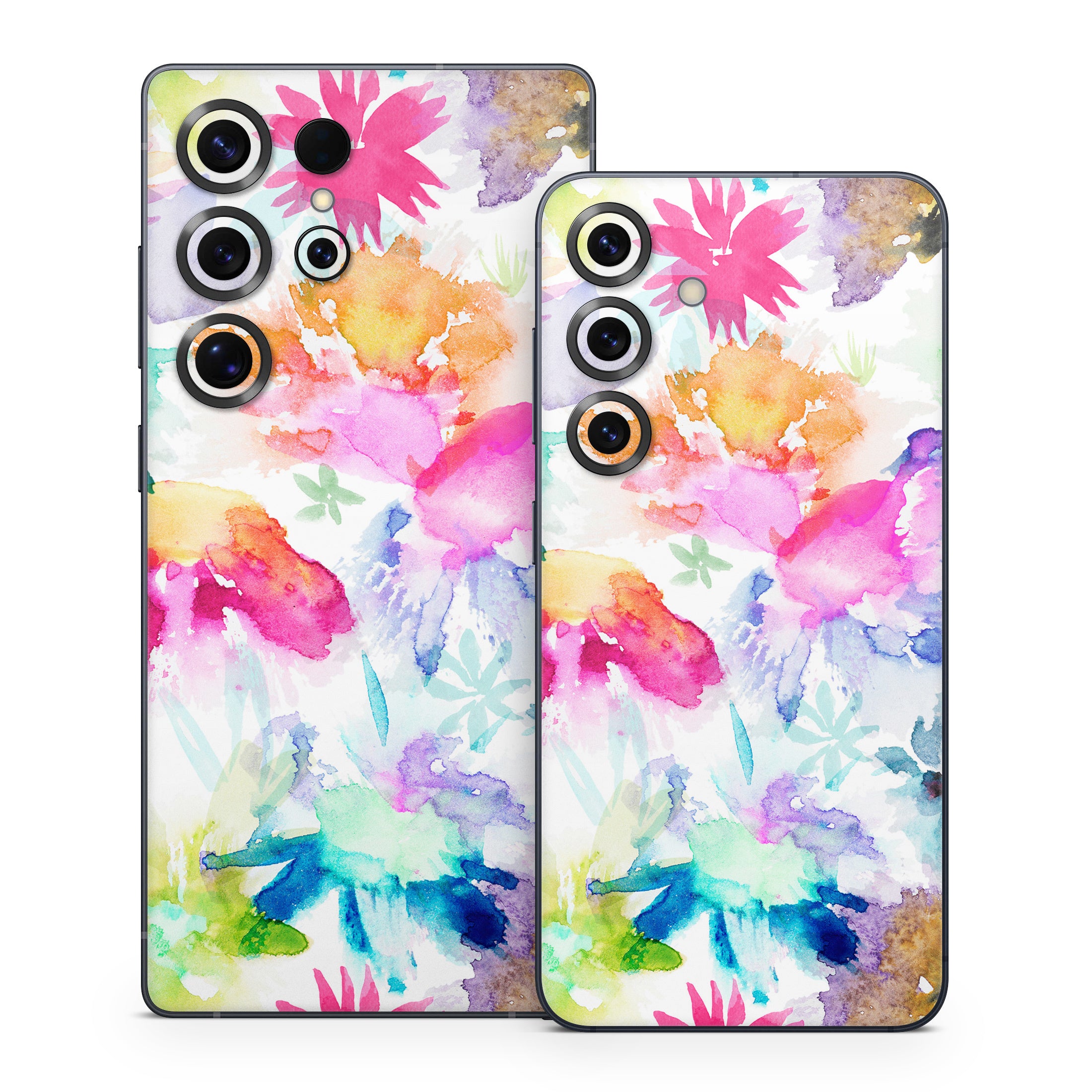 Watercolor Spring Memories - Samsung Galaxy S25 Skin