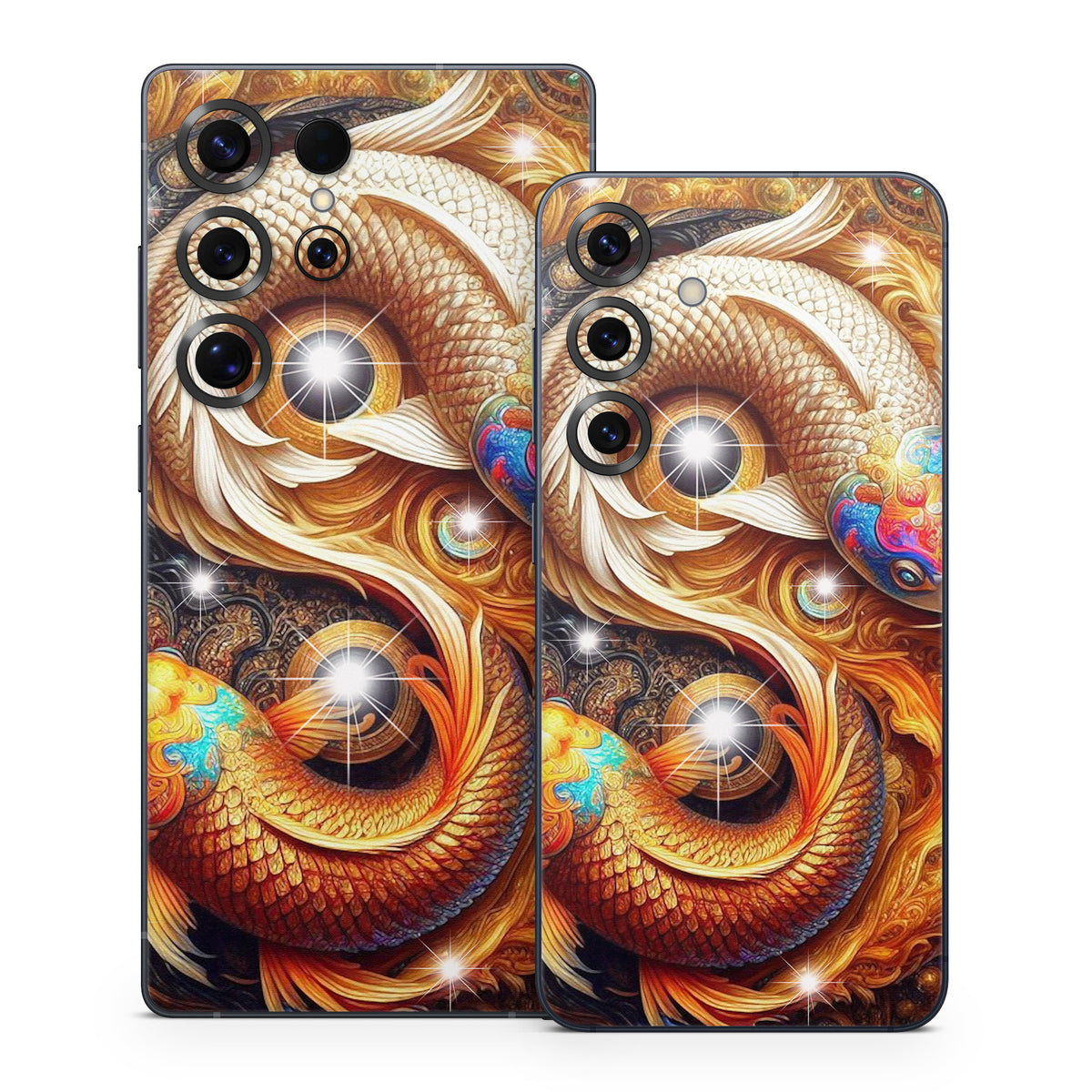 Yin Yang Koi - Samsung Galaxy S25 Skin
