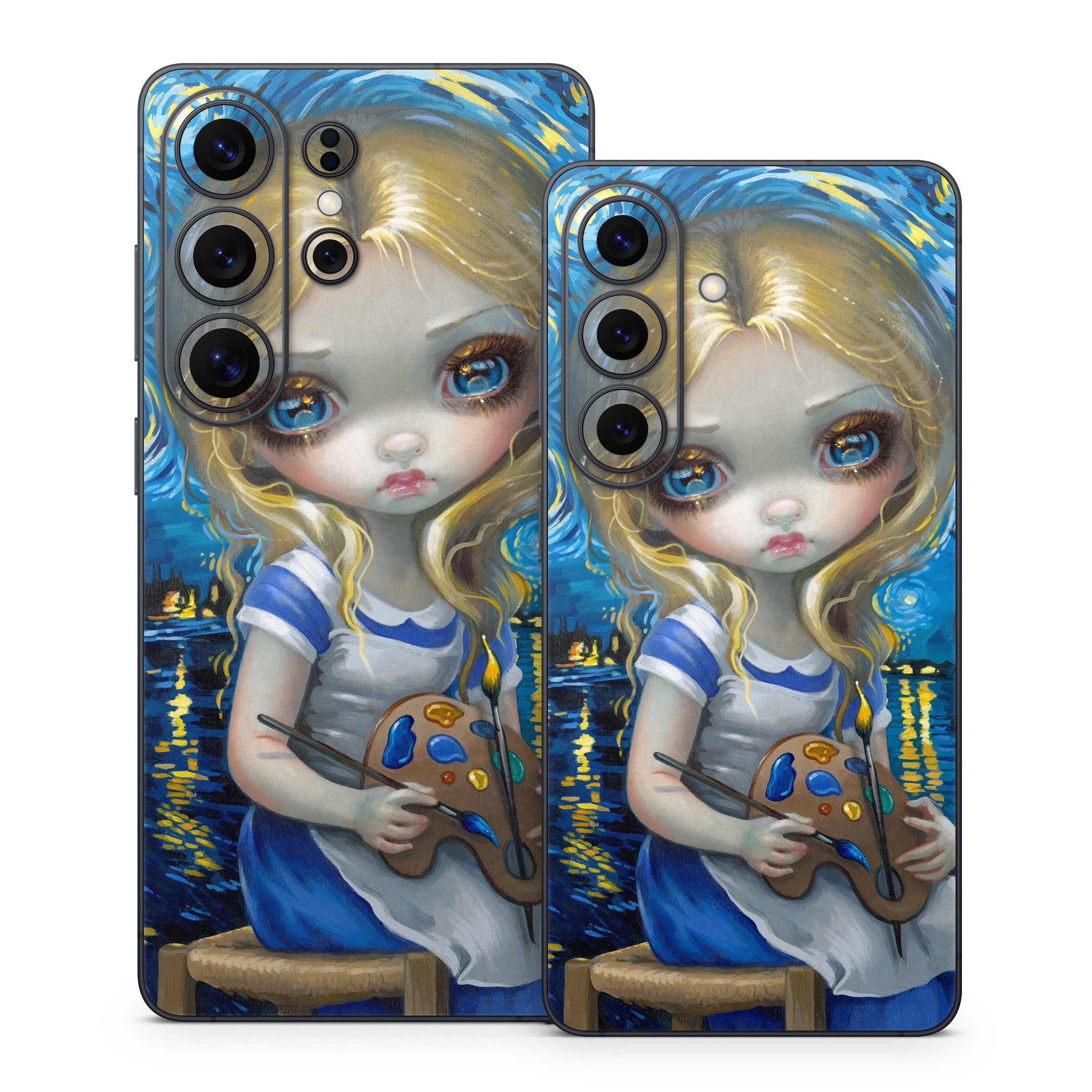Alice in a Van Gogh - Samsung Galaxy S26 Skin