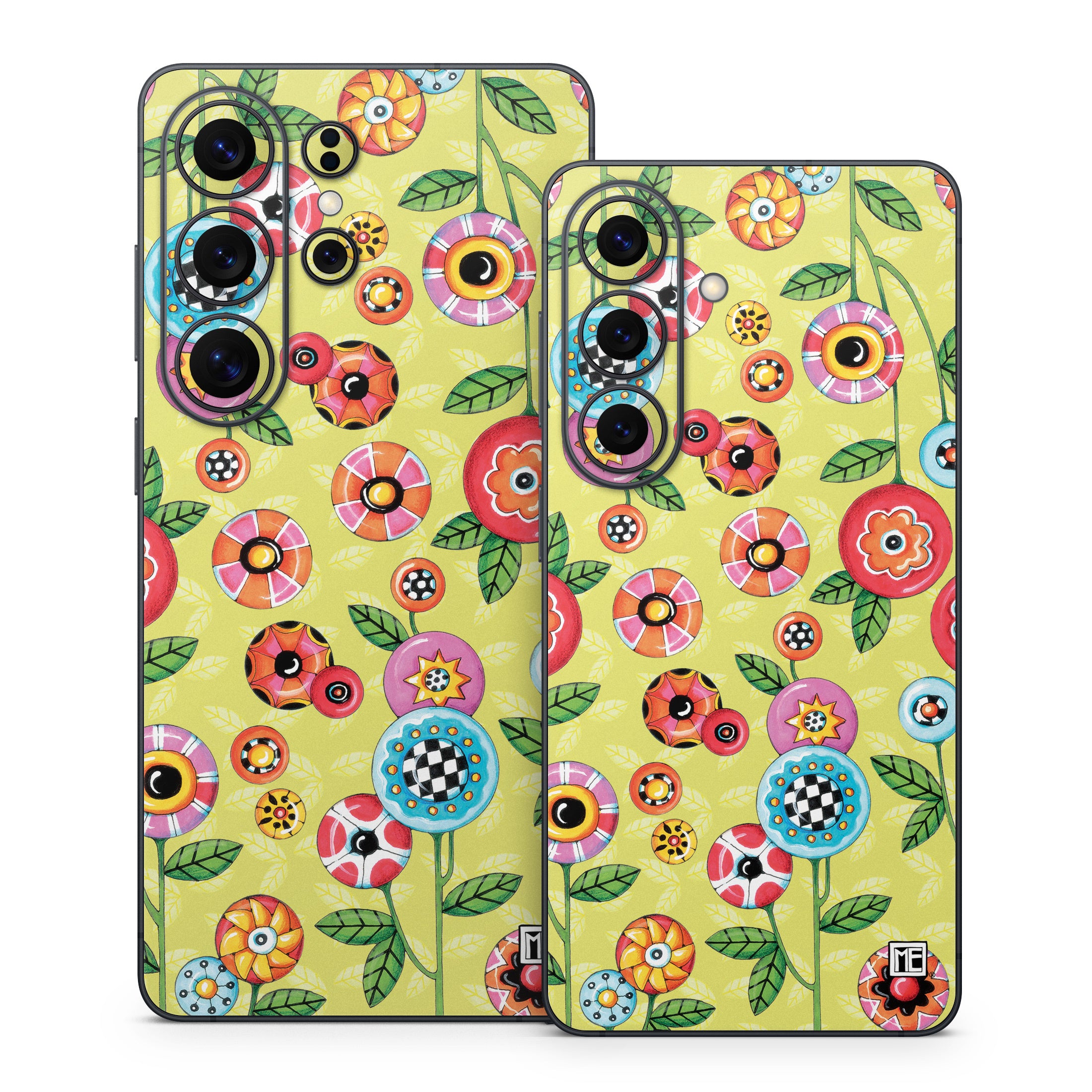 Button Flowers - Samsung Galaxy S26 Skin