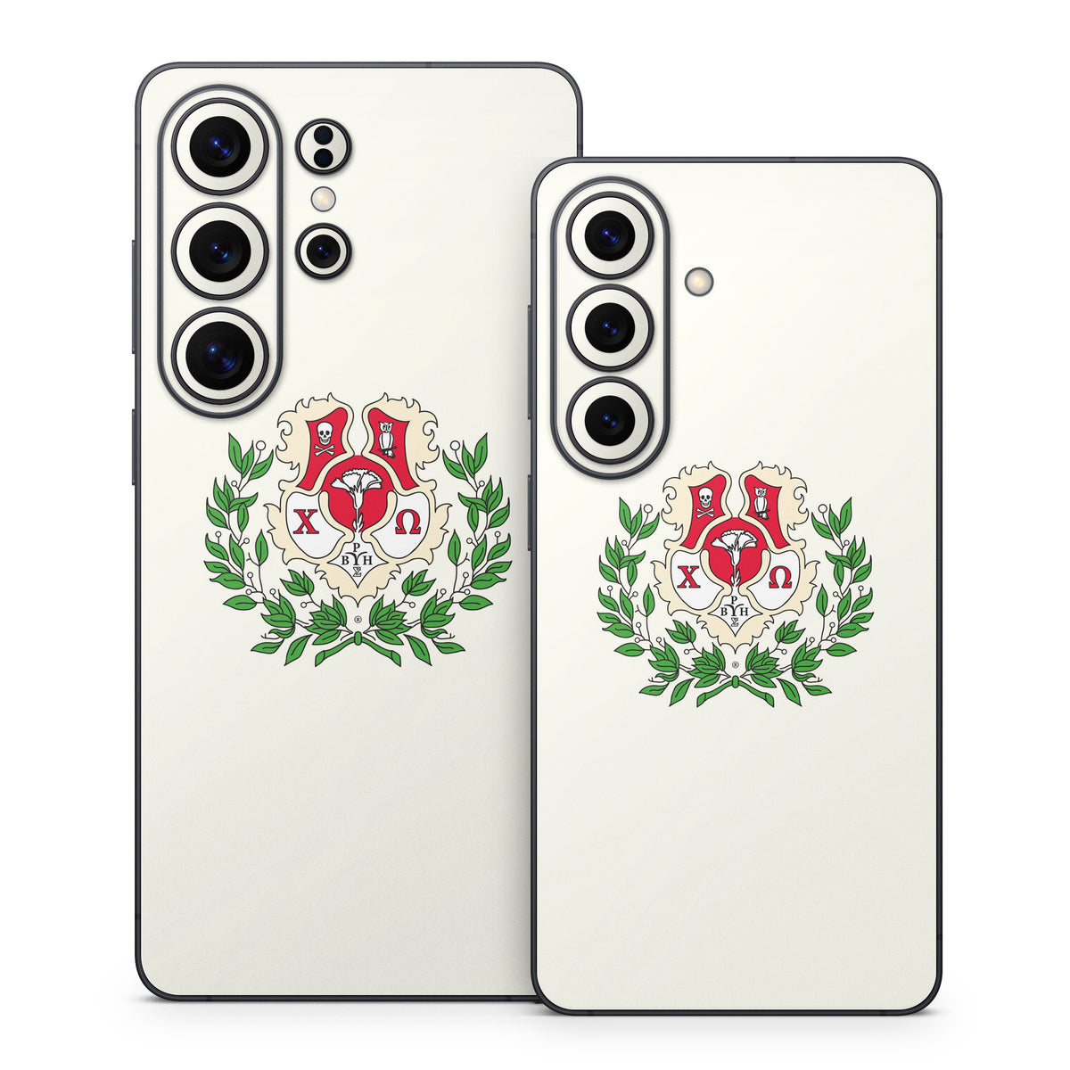 Chi Omega Crest Cream - Samsung Galaxy S26 Skin