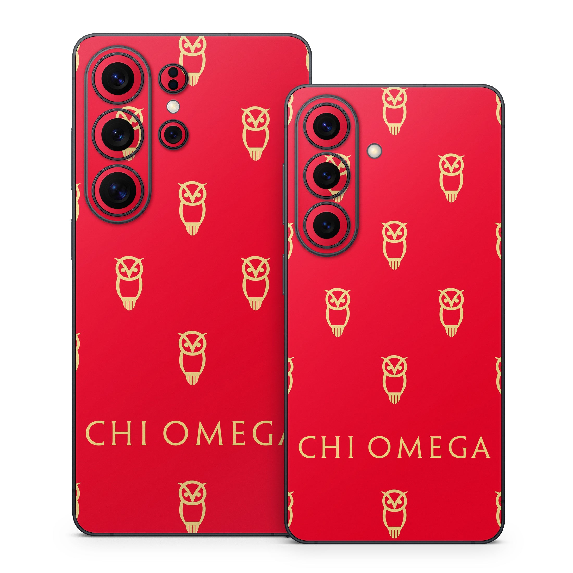 Chi Omega Owl Pattern - Samsung Galaxy S26 Skin