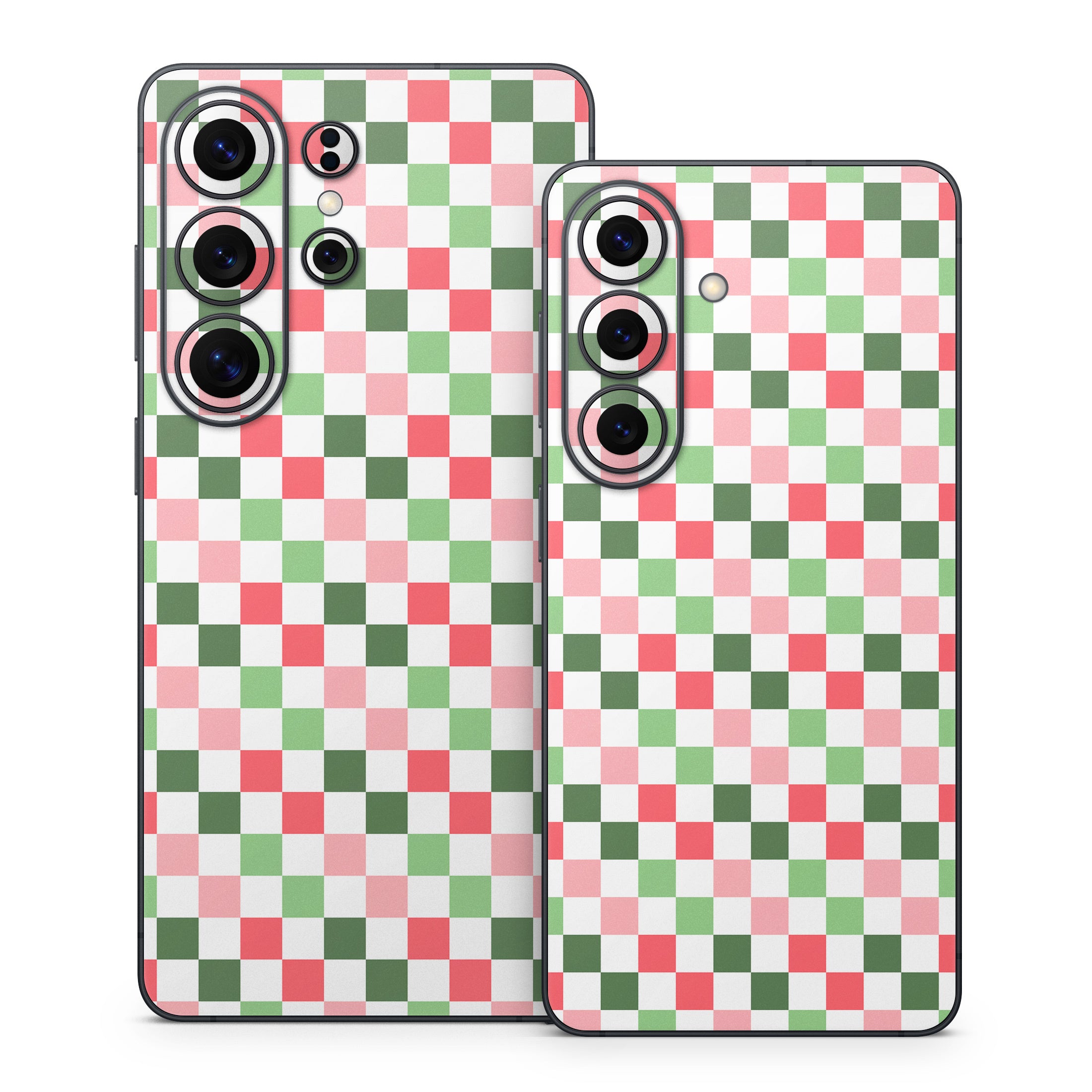 Christmas Checkers - Samsung Galaxy S26 Skin