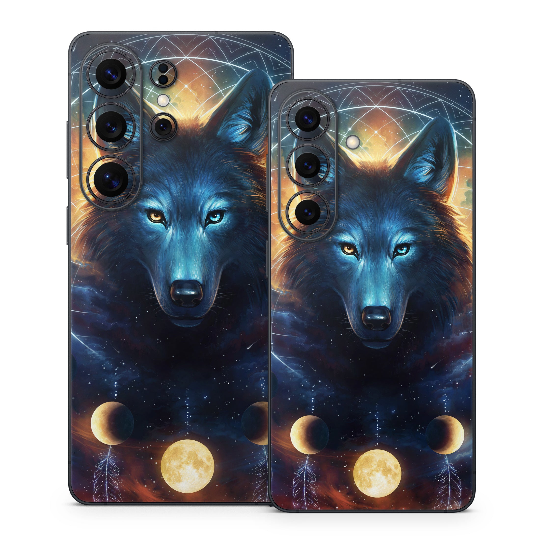 Dreamcatcher Wolf - Samsung Galaxy S26 Skin