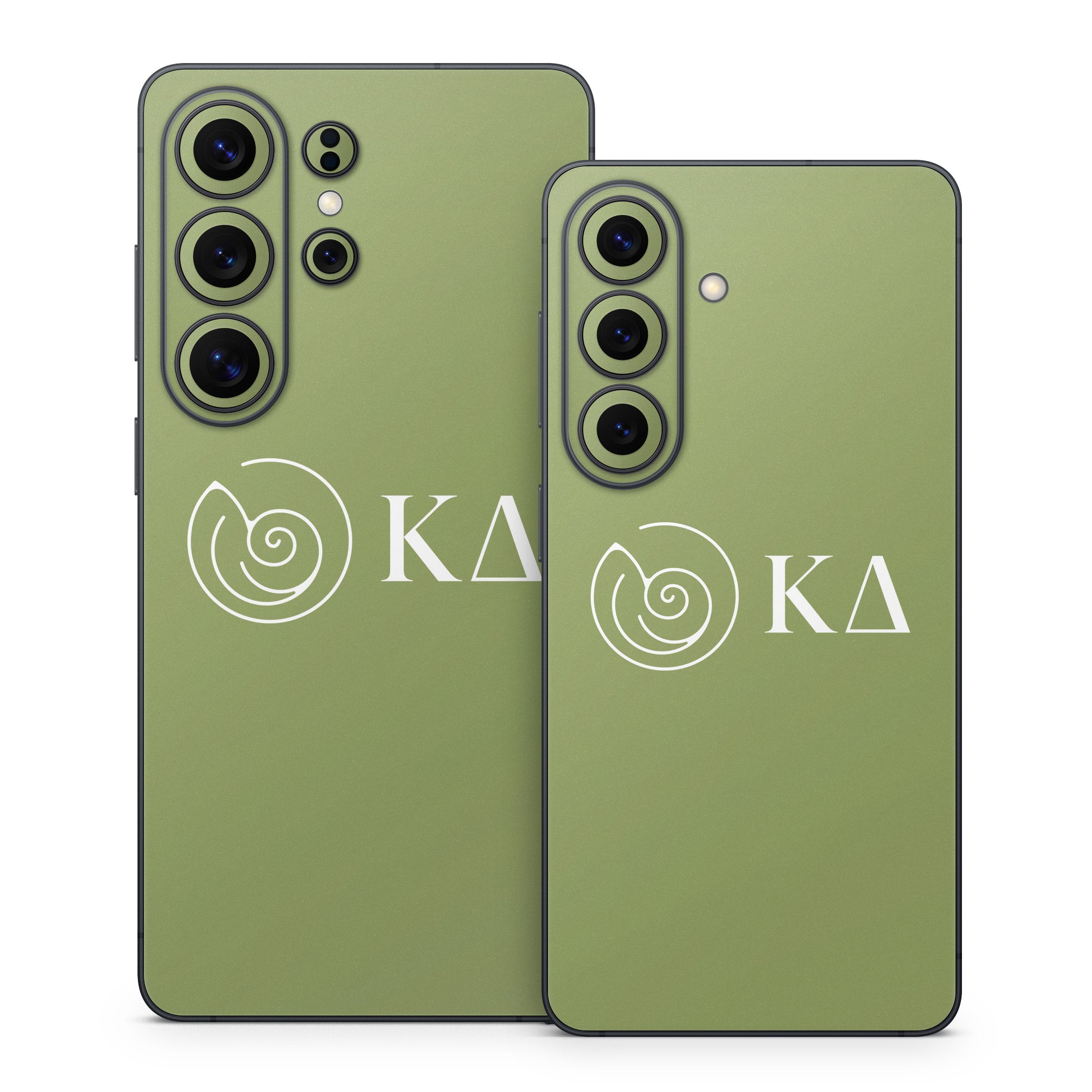 Kappa Delta Greek Letters KD Olive - Samsung Galaxy S26 Skin