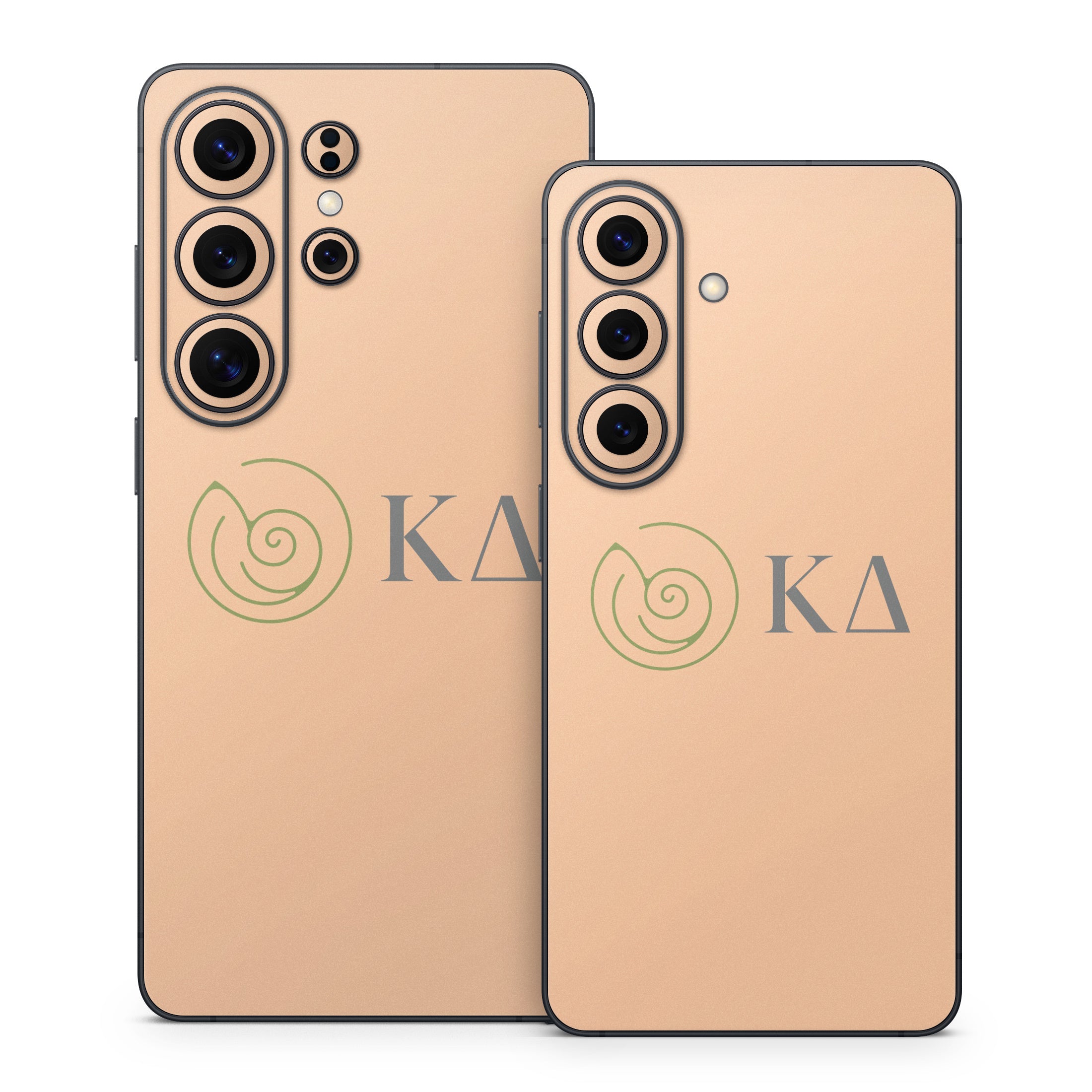 Kappa Delta Greek Letters Empowered Peach - Samsung Galaxy S26 Skin