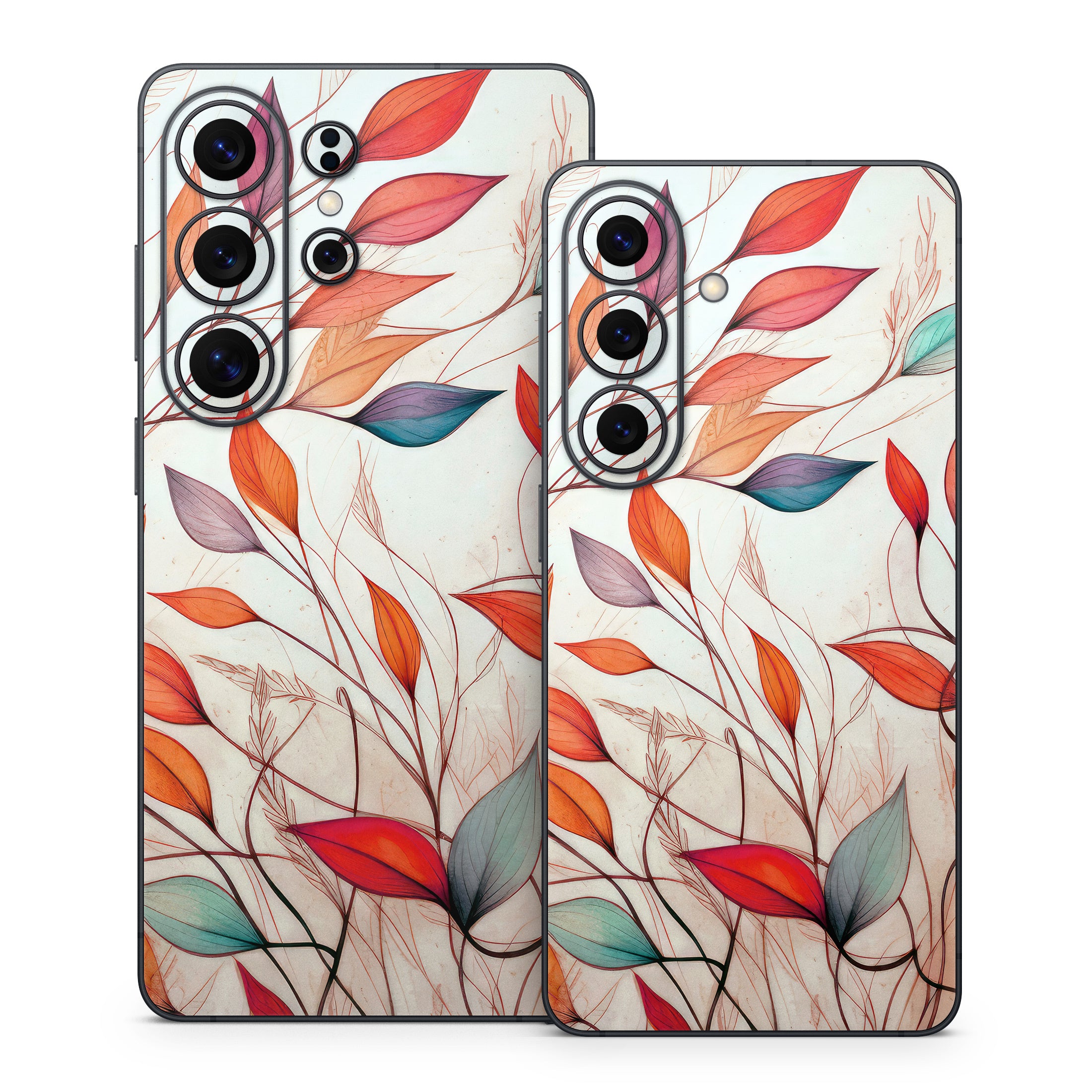 Leaf Sketches - Samsung Galaxy S26 Skin