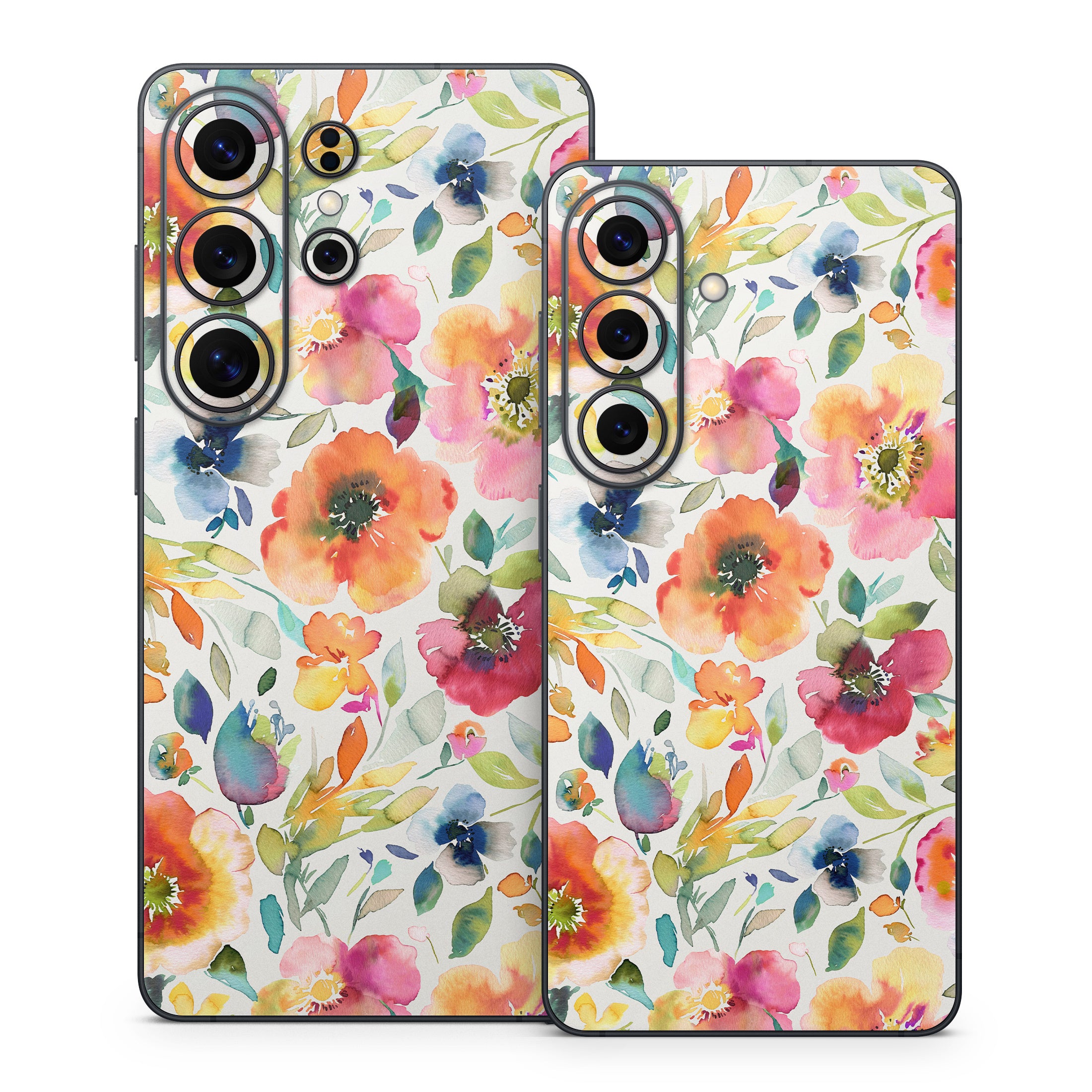Orange Poppies - Samsung Galaxy S26 Skin