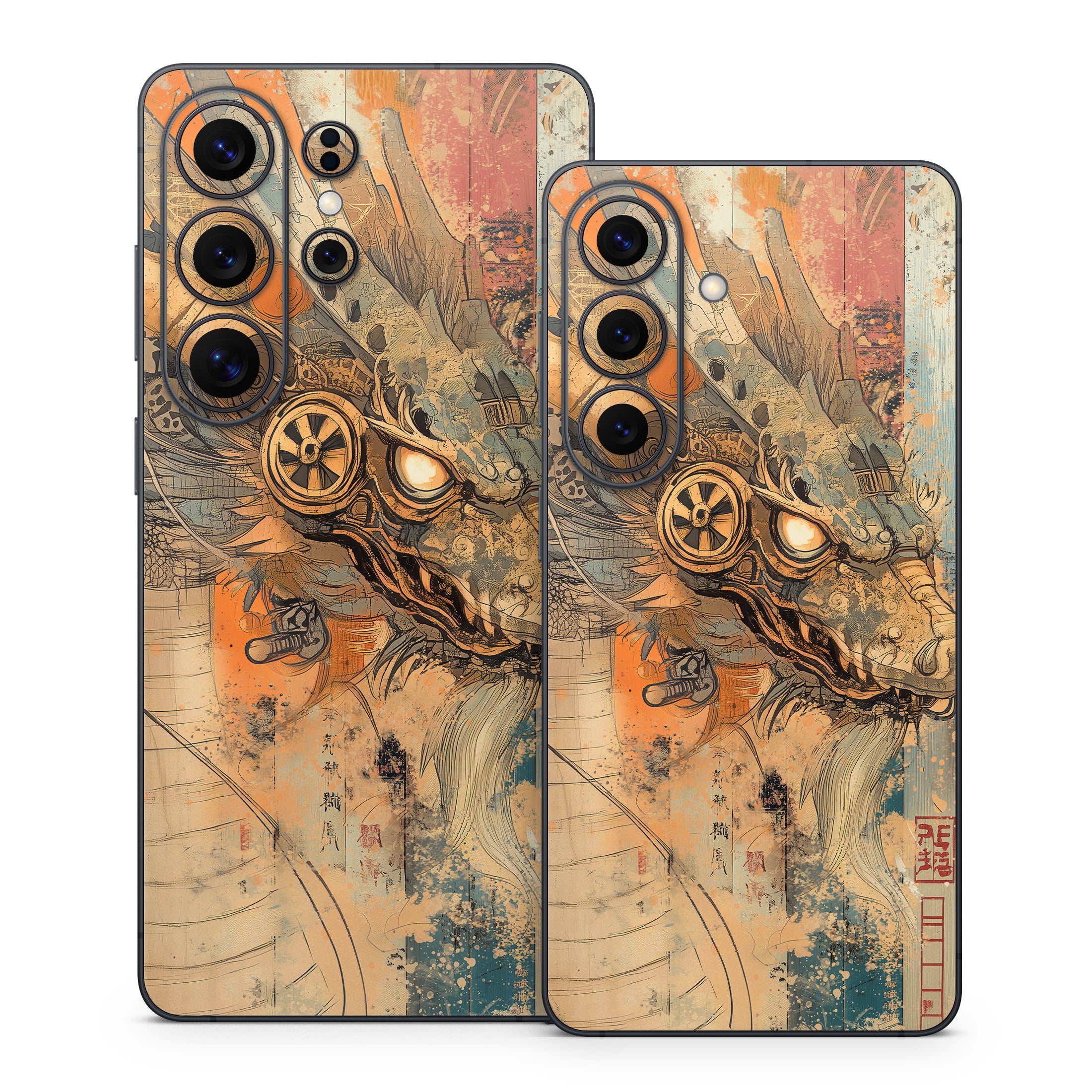 Orange Dragon - Samsung Galaxy S26 Skin