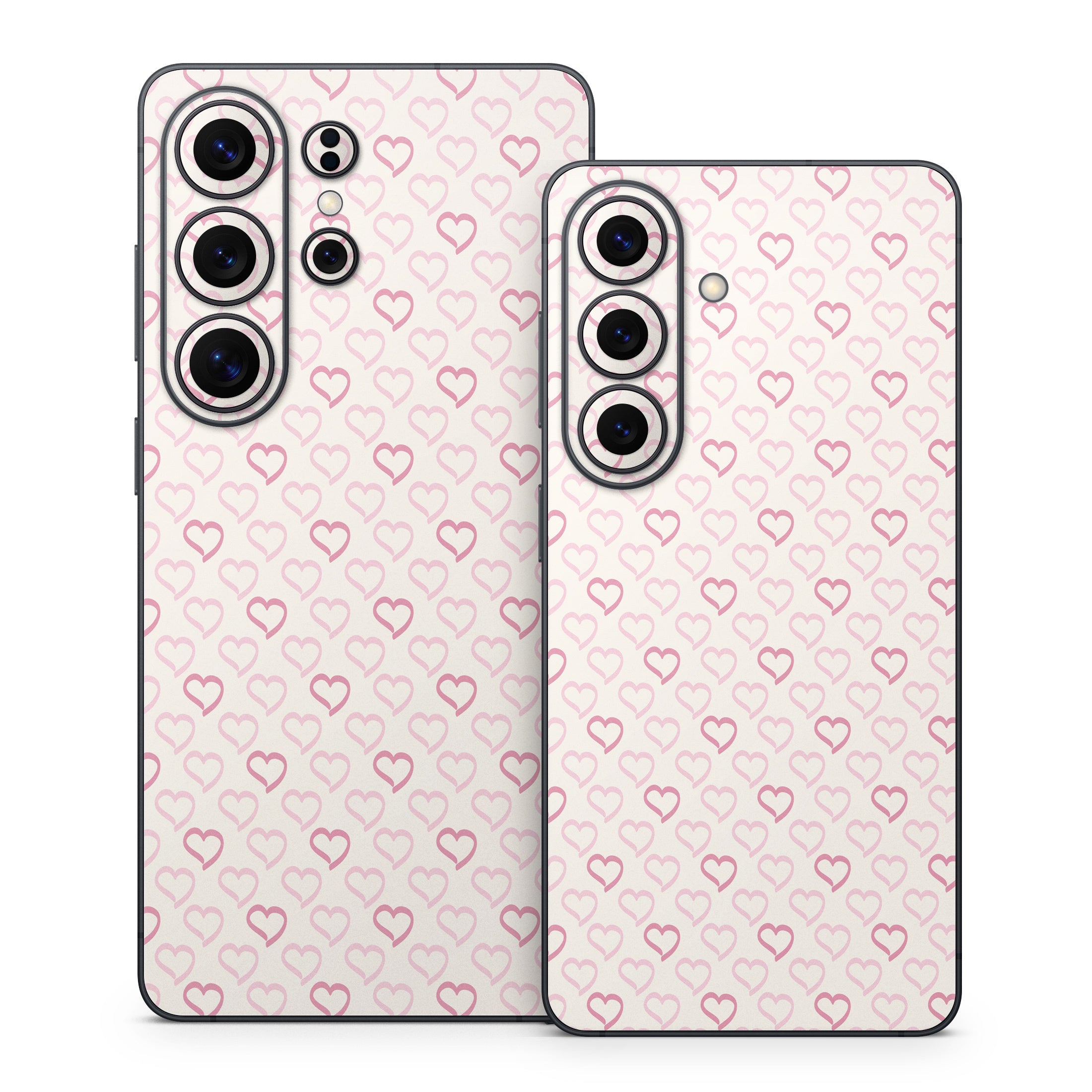 Patterned Hearts - Samsung Galaxy S26 Skin