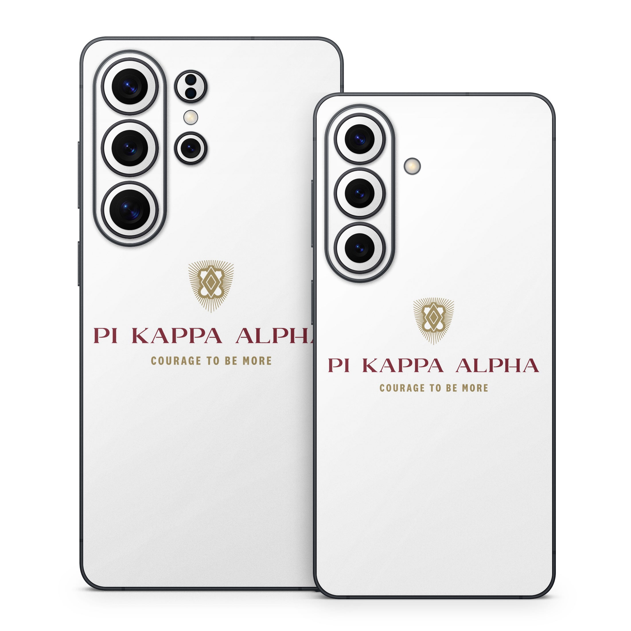 Pi Kappa Alpha Formal Logo White - Samsung Galaxy S26 Skin