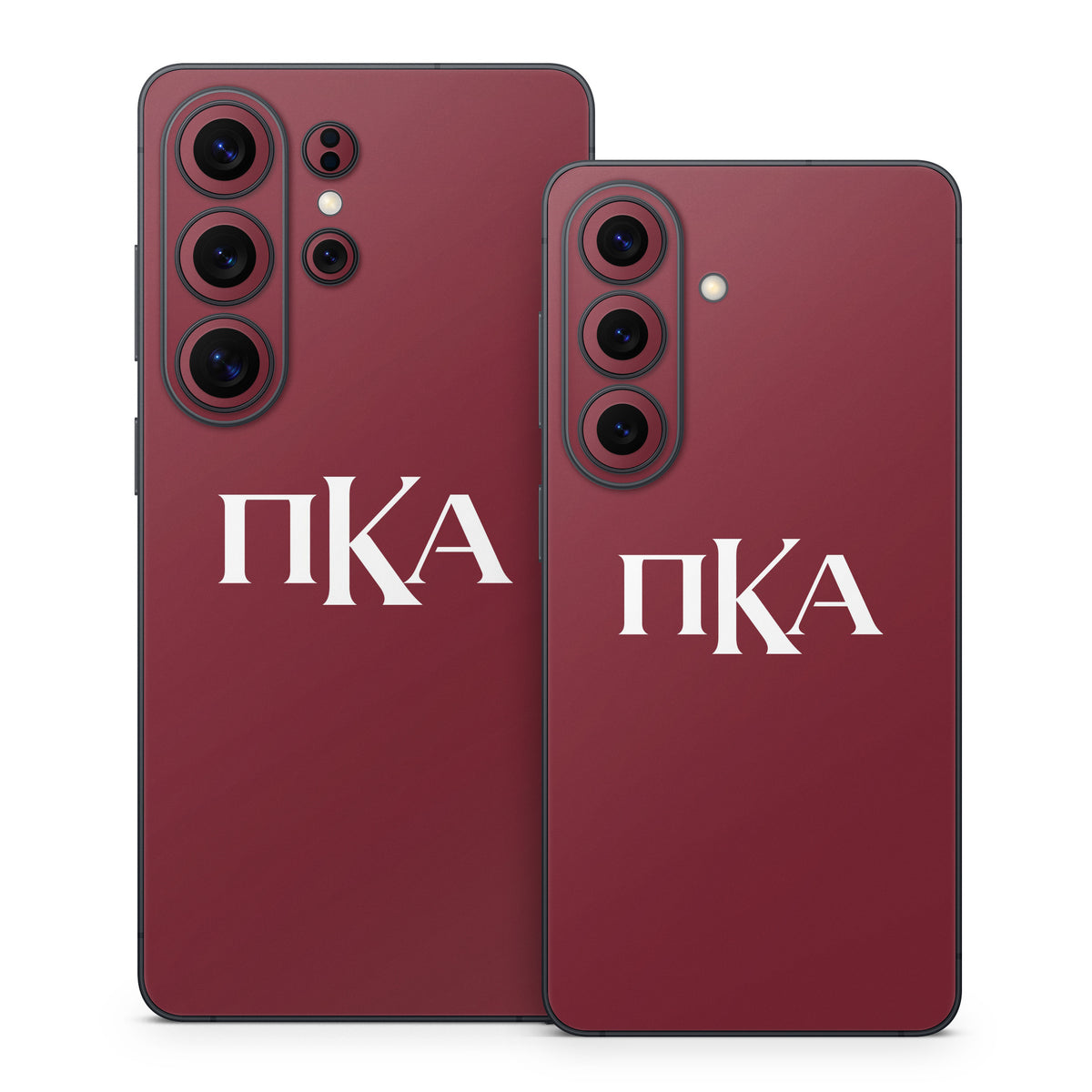 Pi Kappa Alpha Greek Letters Garnet - Samsung Galaxy S26 Skin