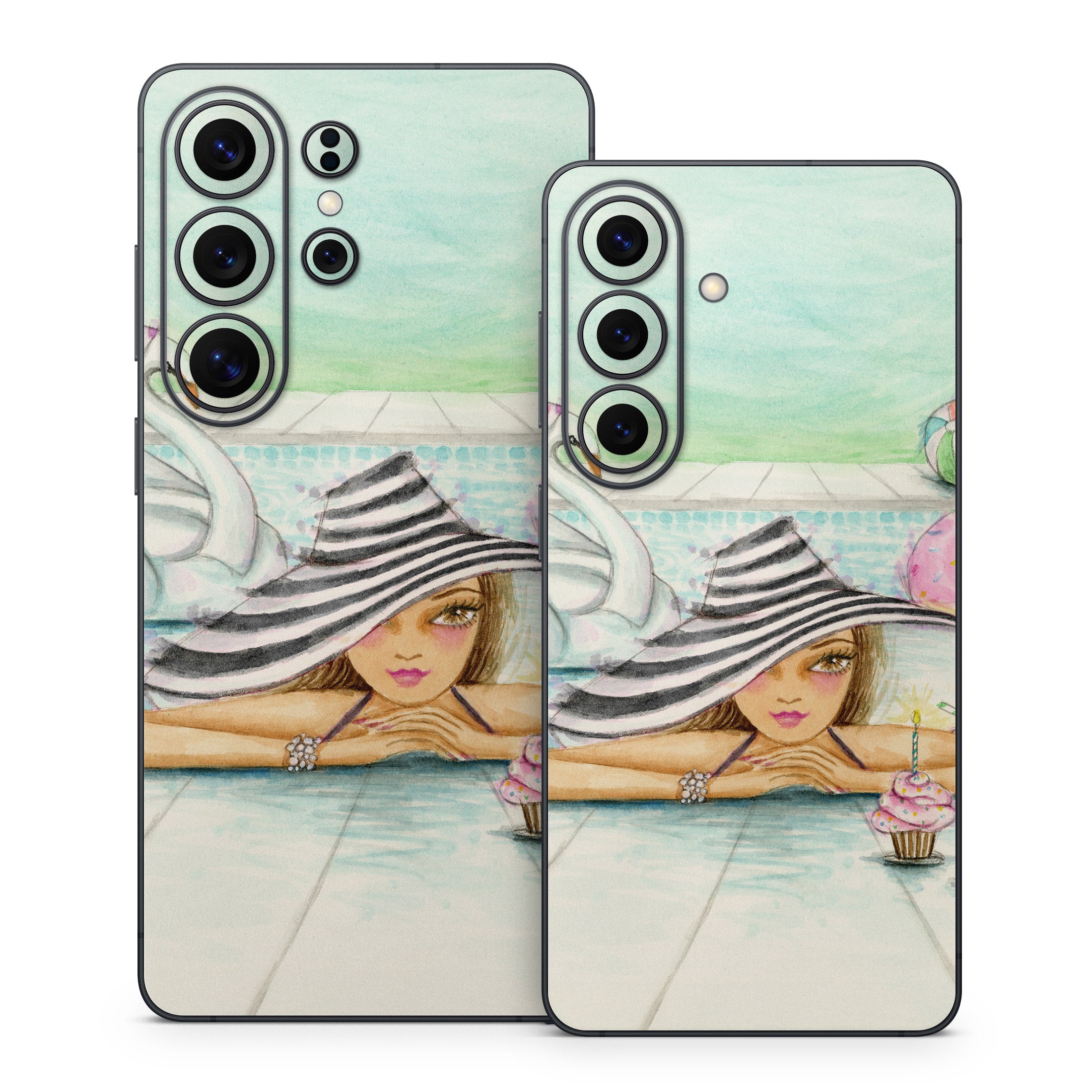 Delphine at the Pool Party - Samsung Galaxy S26 Skin