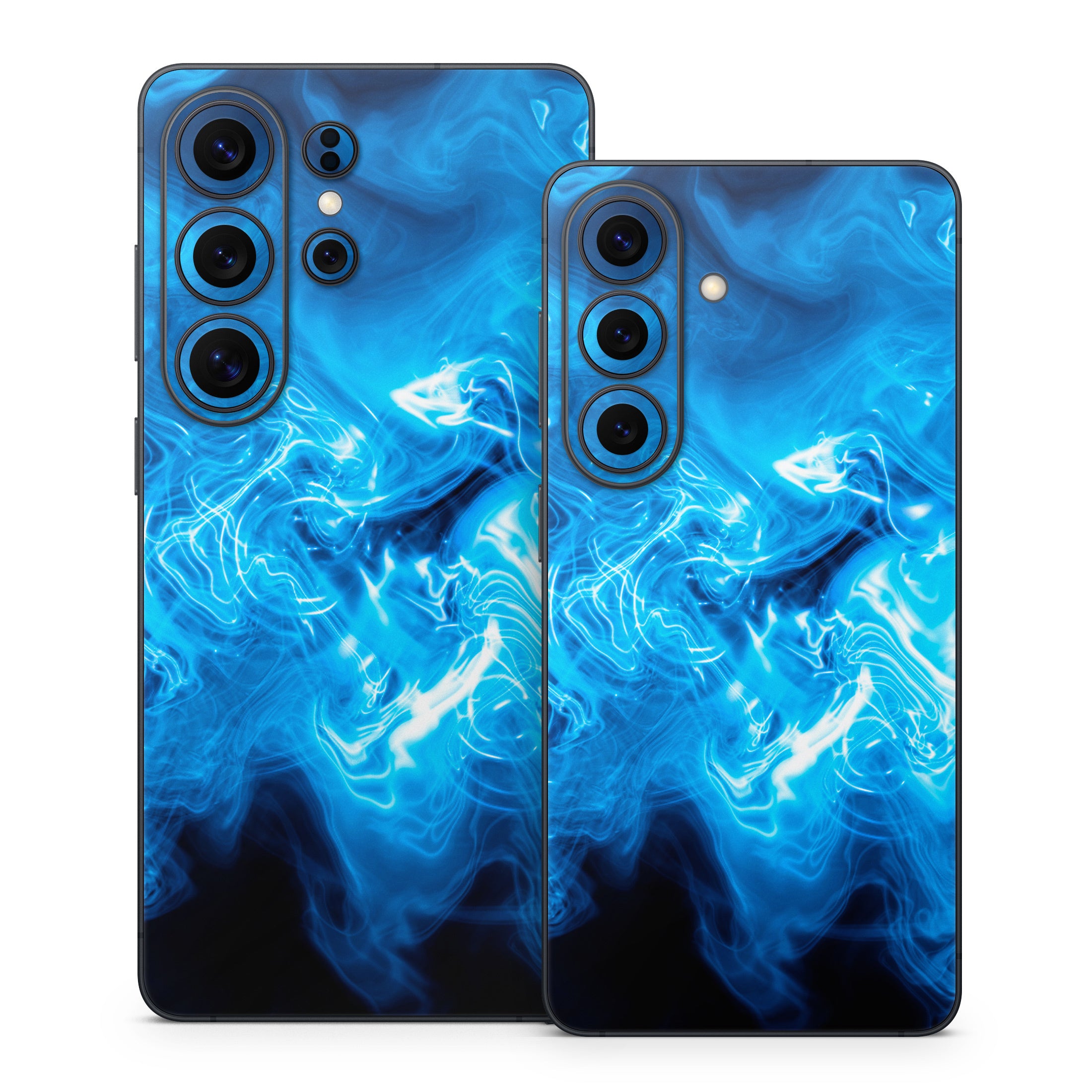 Blue Quantum Waves - Samsung Galaxy S26 Skin