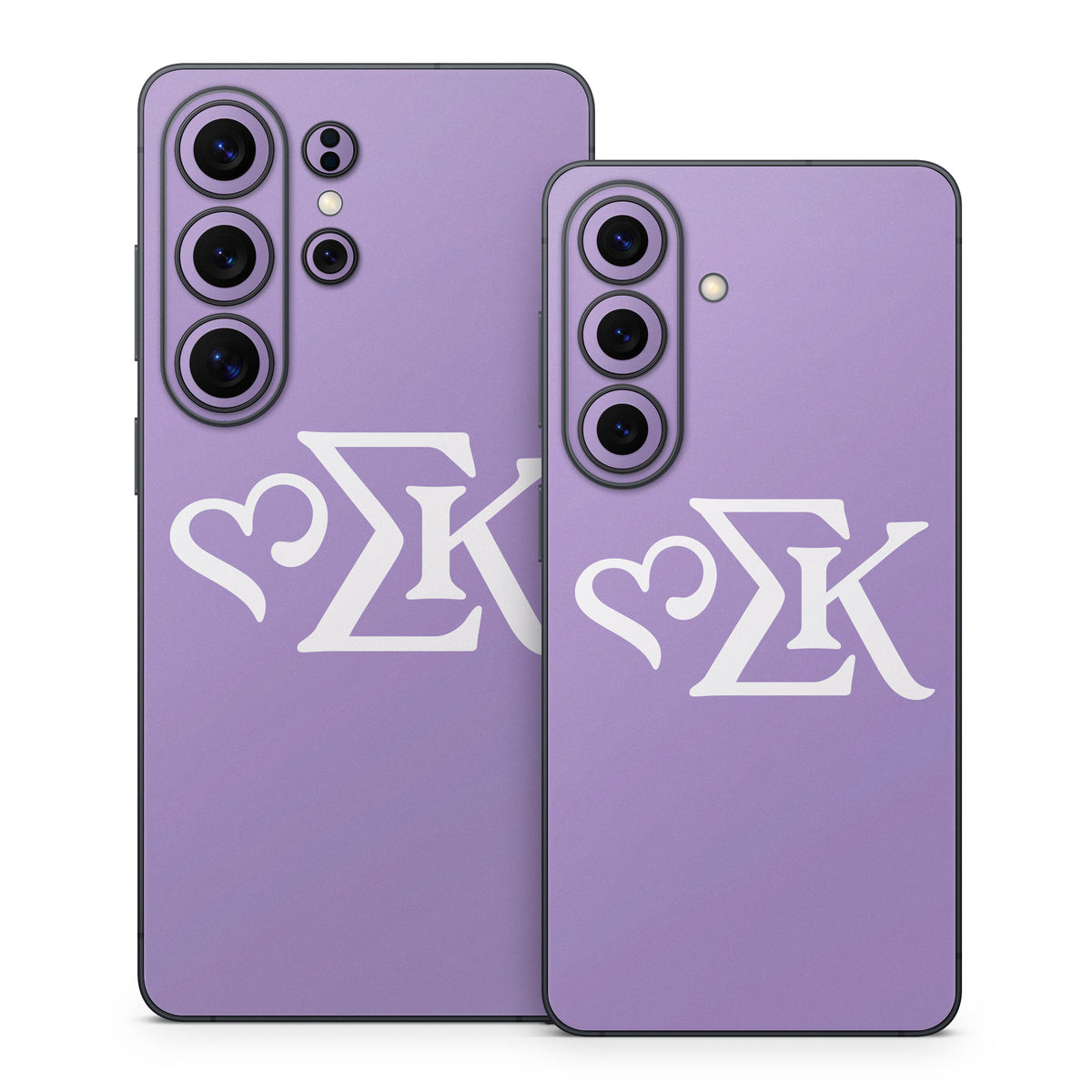 Sigma Kappa Greek Letters Dove Love on Legacy Lavender - Samsung Galaxy S26 Skin