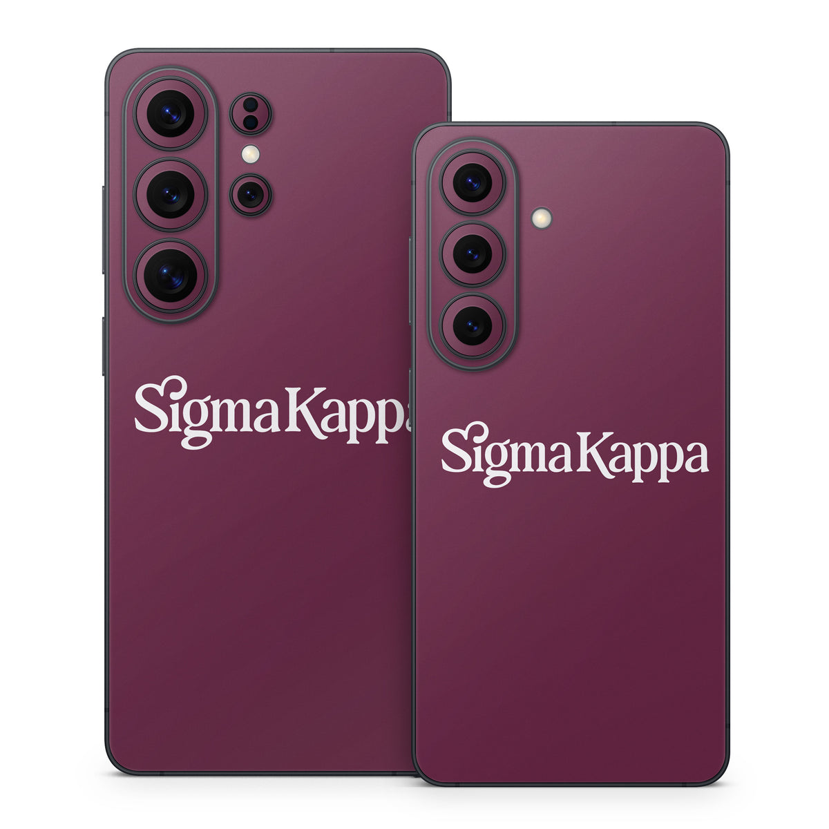Sigma Kappa Primary Logo Dove Love on Mary Maroon - Samsung Galaxy S26 Skin