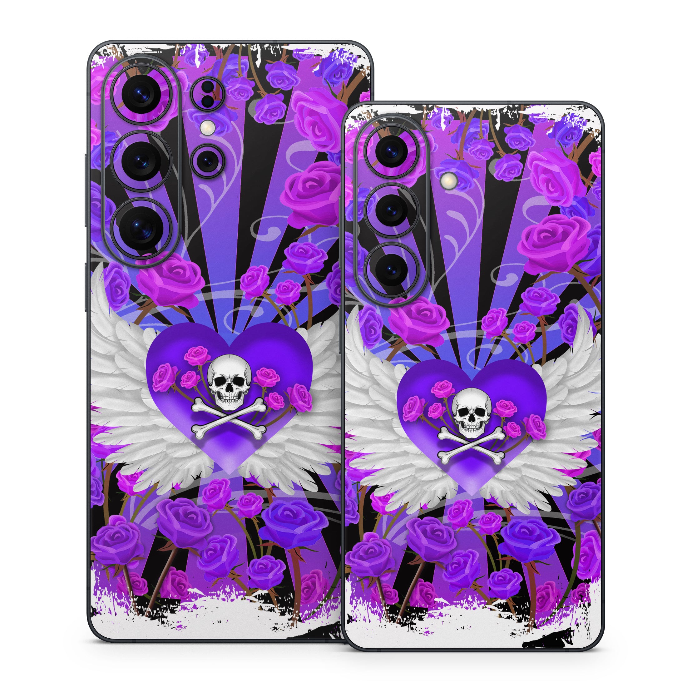 Skull and Roses - Samsung Galaxy S26 Skin