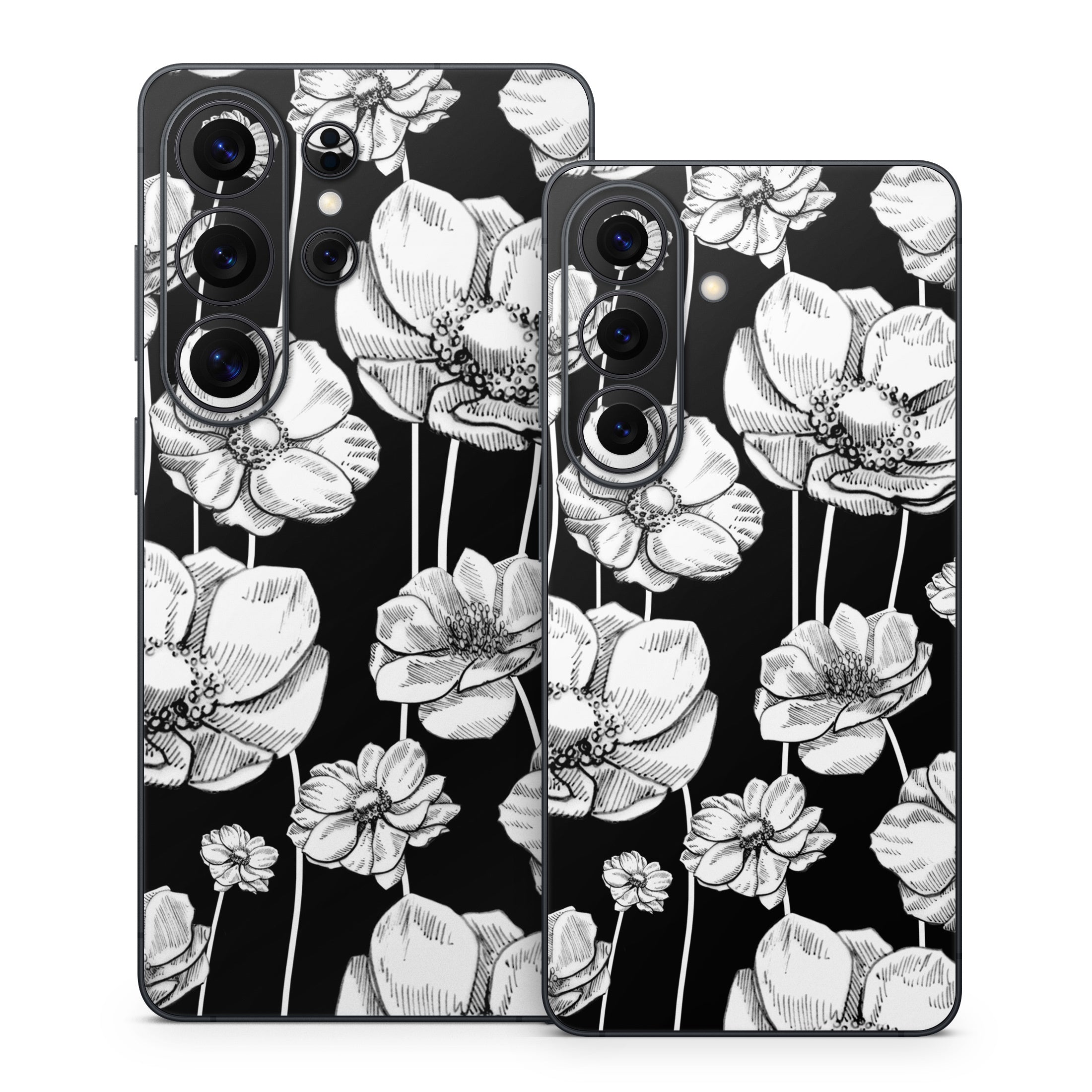 Striped Blooms - Samsung Galaxy S26 Skin