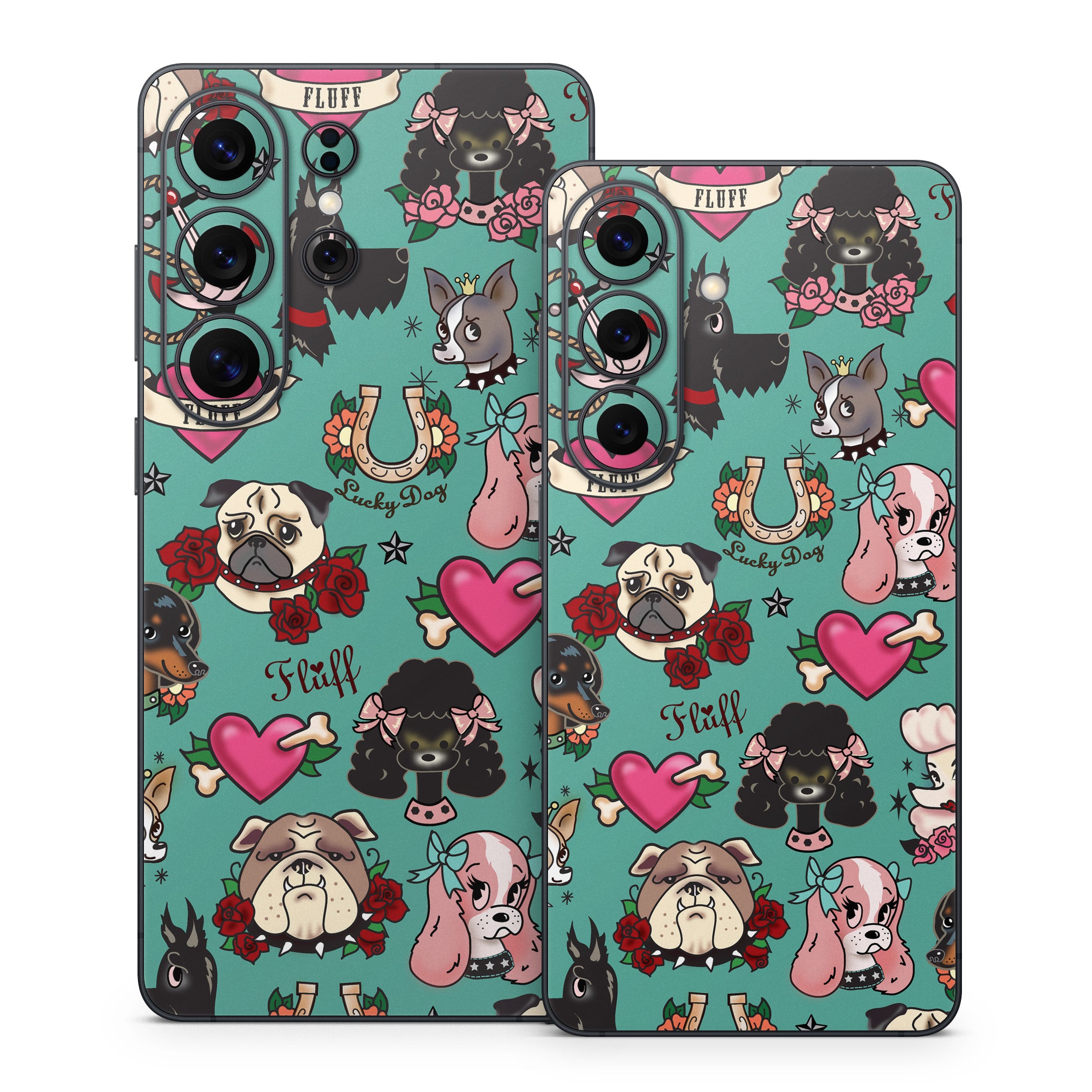 Tattoo Dogs - Samsung Galaxy S26 Skin