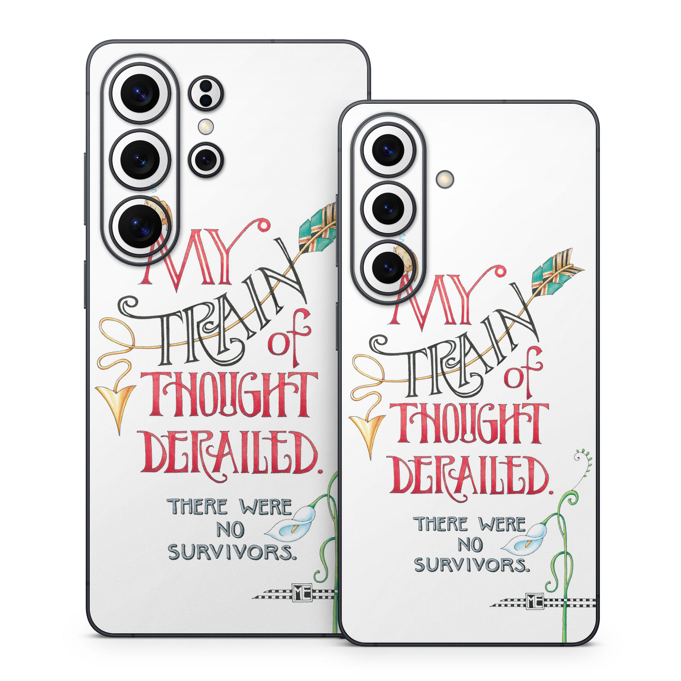 Train Derailed - Samsung Galaxy S26 Skin