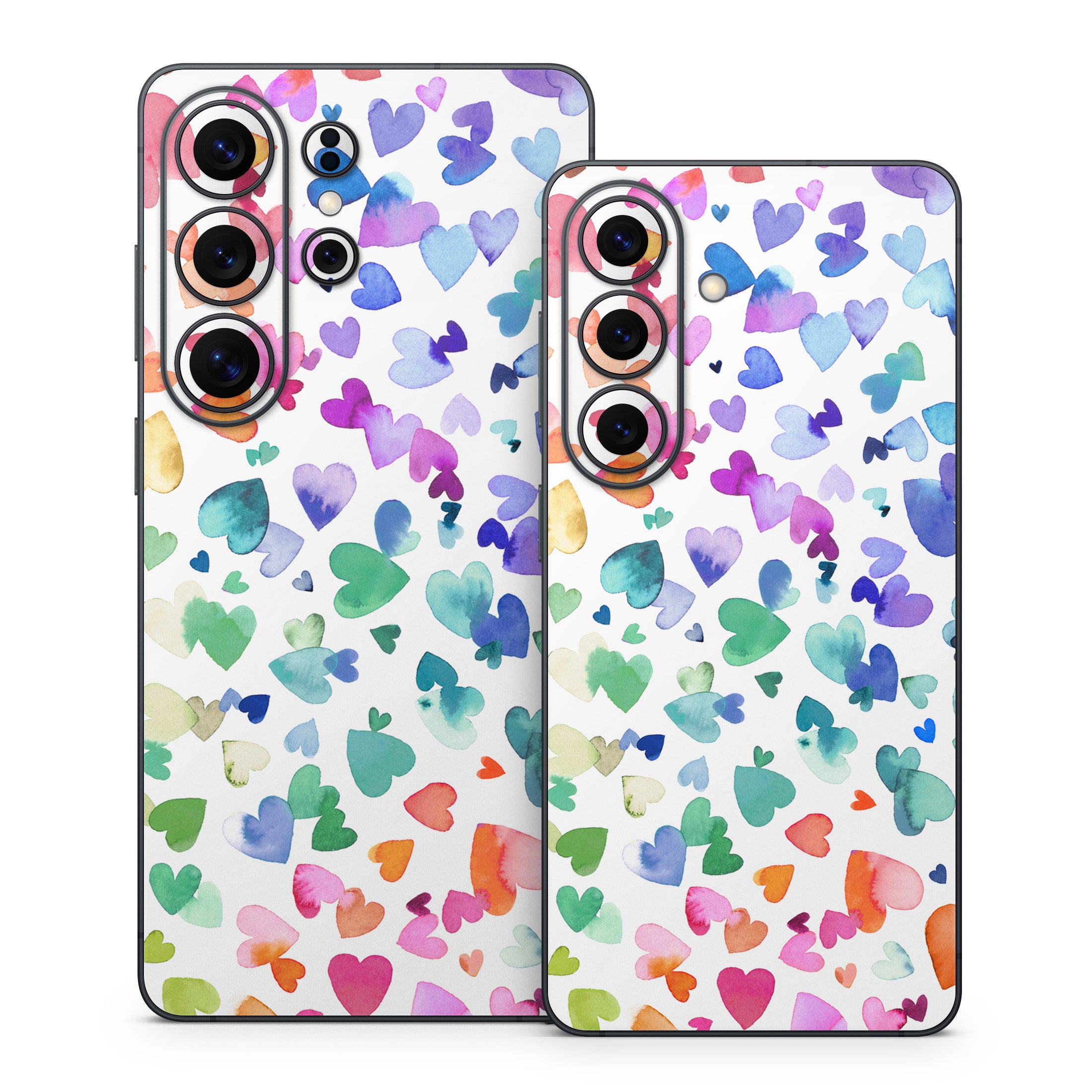 Valentines Love Hearts - Samsung Galaxy S26 Skin