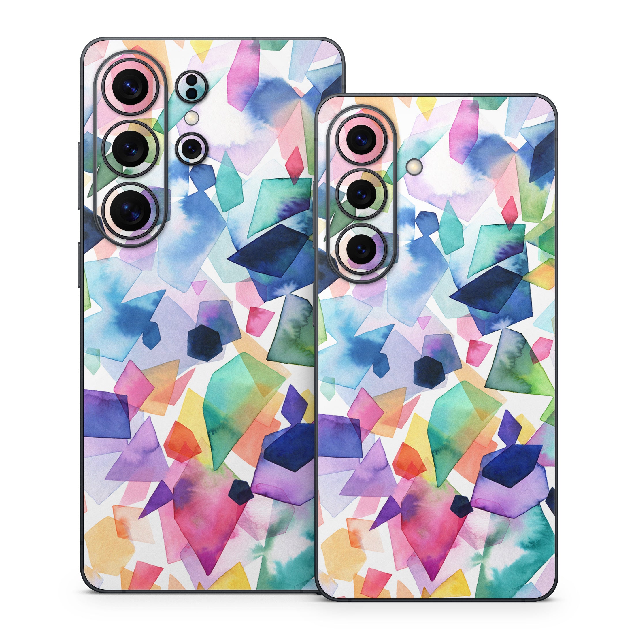Watercolor Crystals and Gems - Samsung Galaxy S26 Skin
