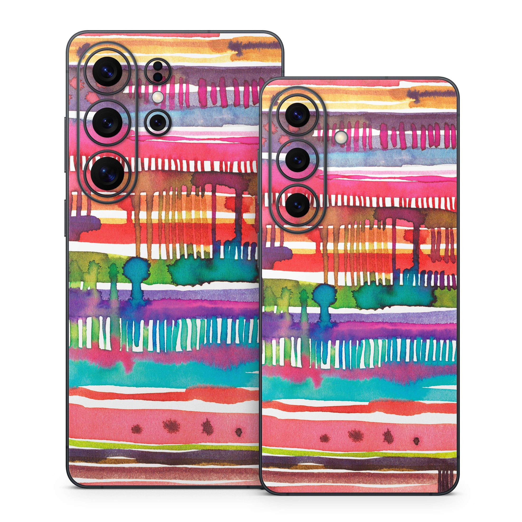 Watercolor Lines - Samsung Galaxy S26 Skin