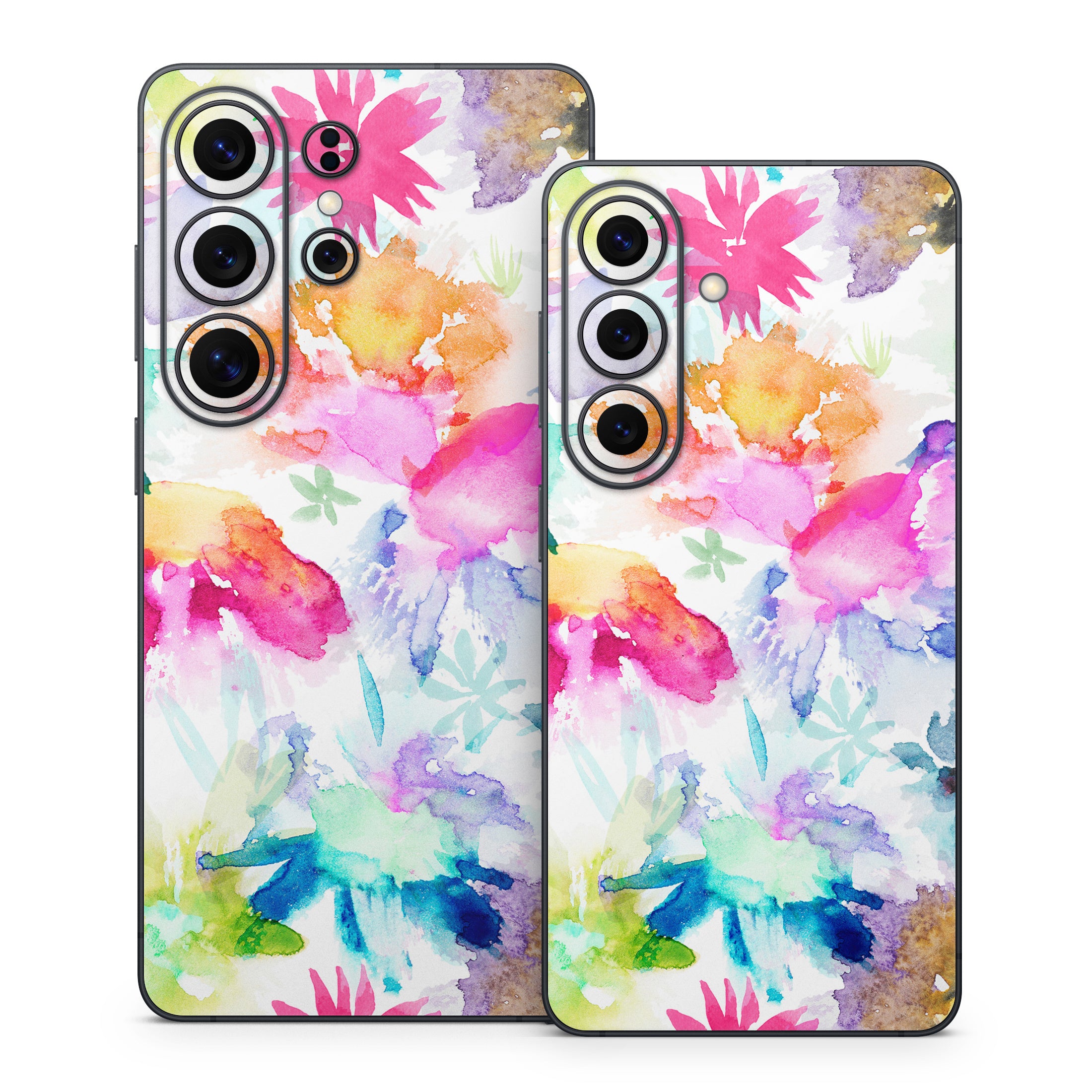 Watercolor Spring Memories - Samsung Galaxy S26 Skin