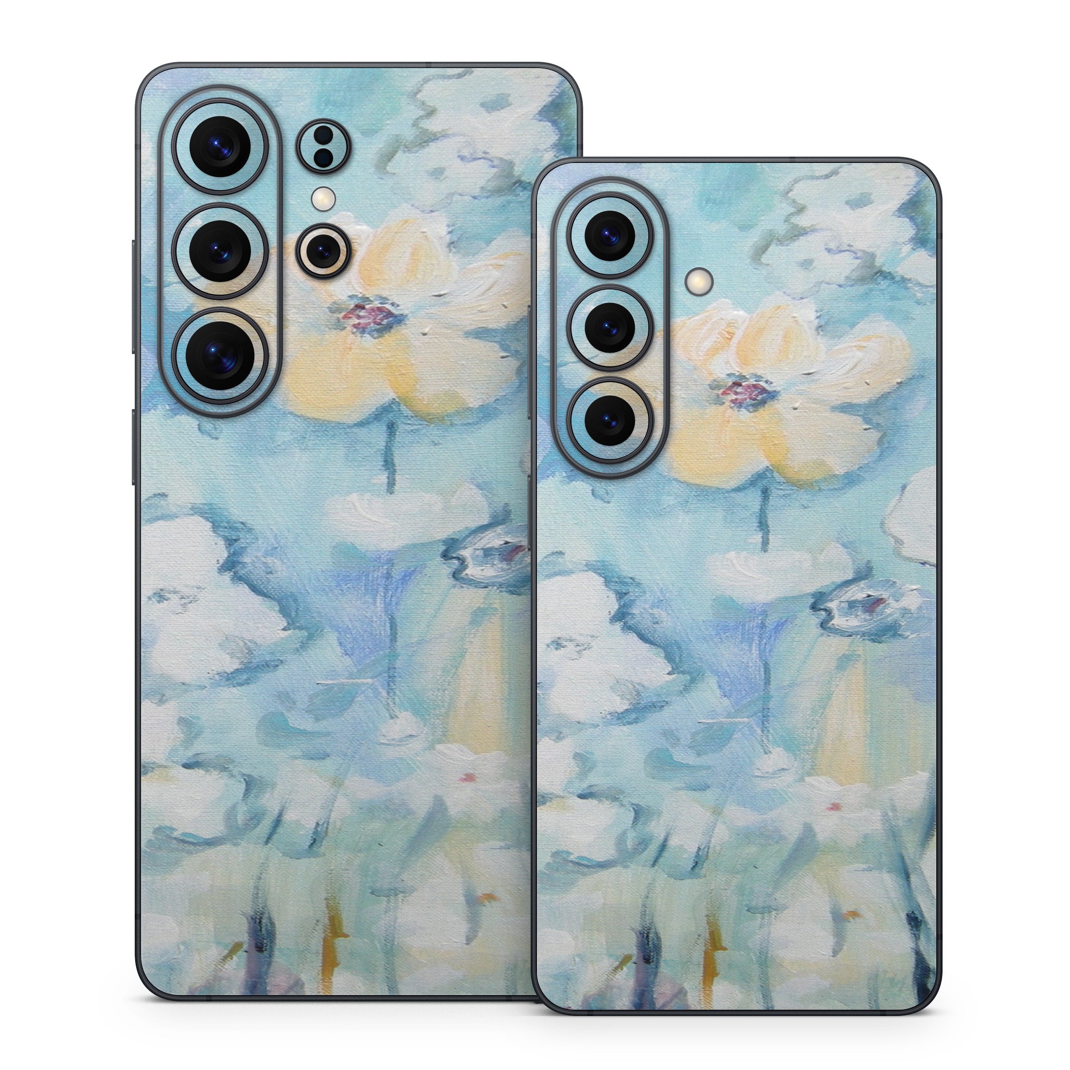 White & Blue - Samsung Galaxy S26 Skin