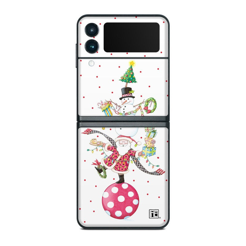 Christmas Circus - Samsung Galaxy Z Flip 3 Skin