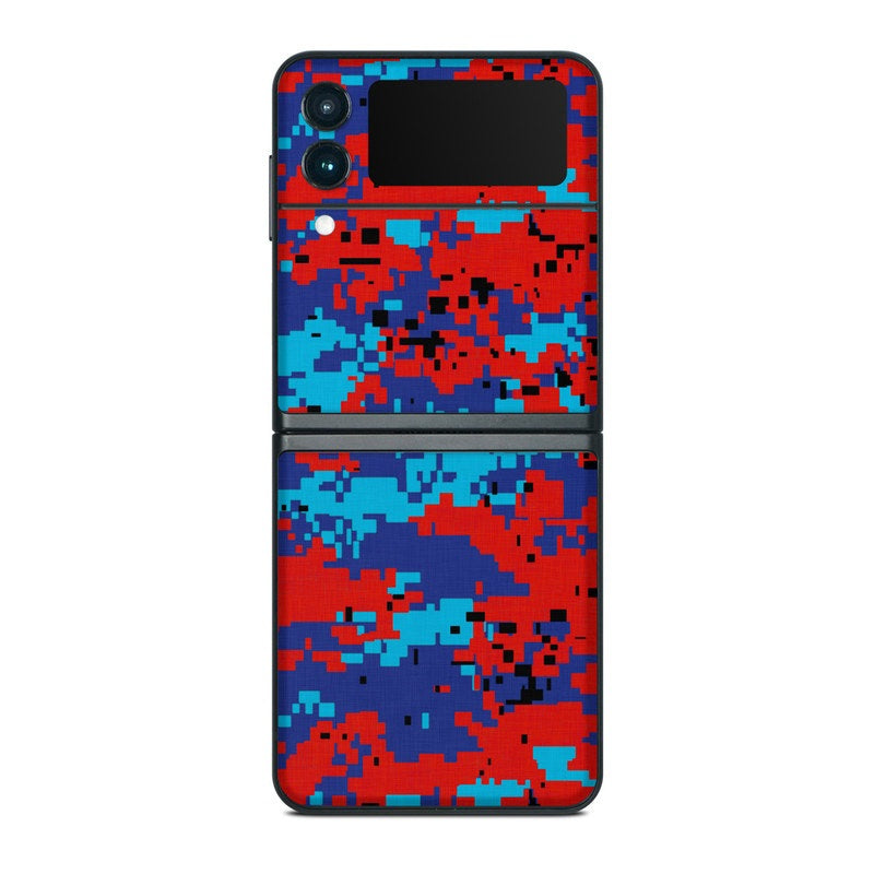 Digital Patriot Camo - Samsung Galaxy Z Flip 3 Skin