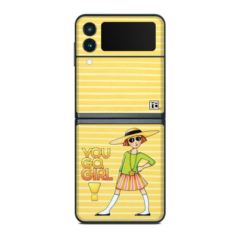 You Go Girl - Samsung Galaxy Z Flip 3 Skin