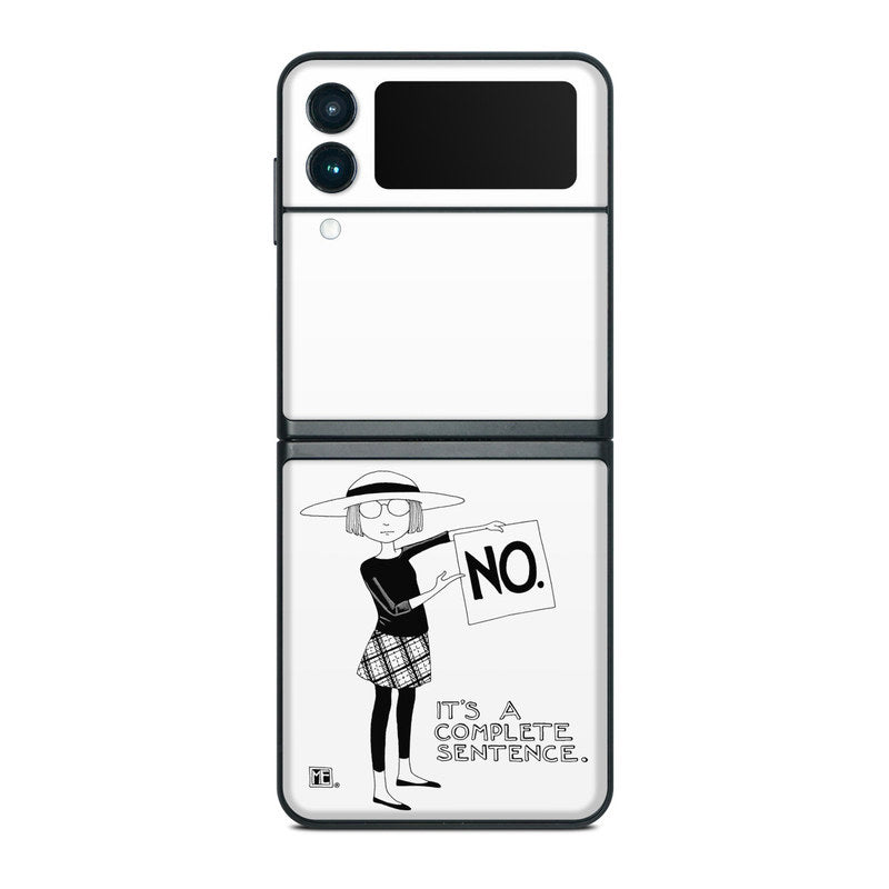 Sentence - Samsung Galaxy Z Flip 3 Skin