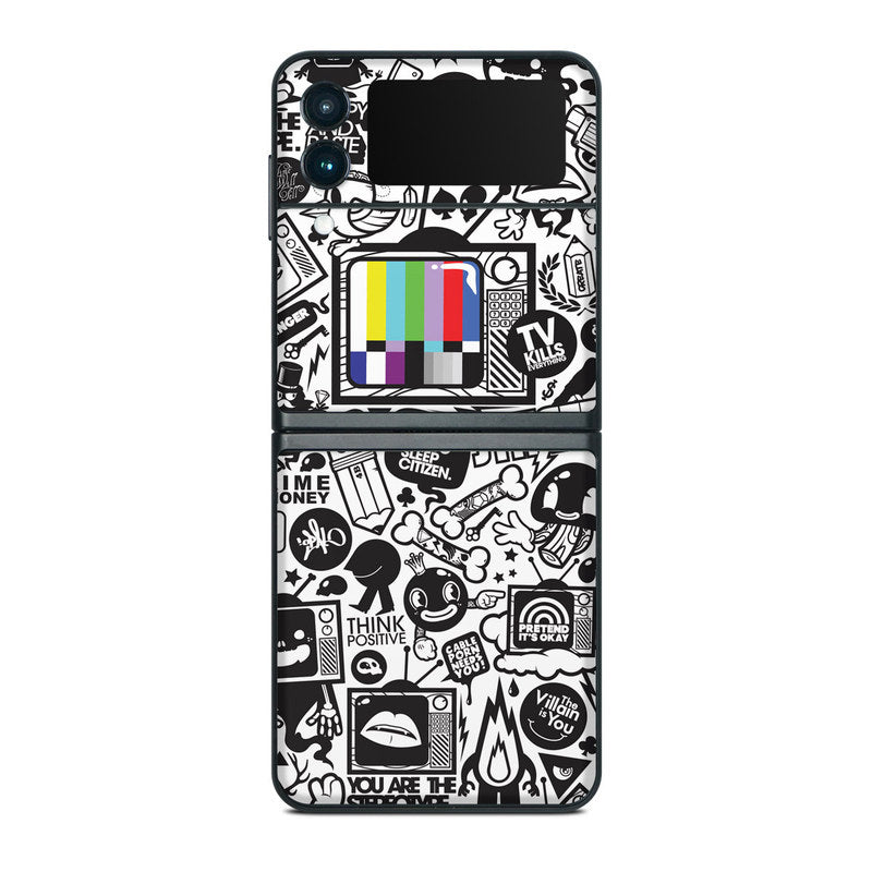 TV Kills Everything - Samsung Galaxy Z Flip 3 Skin