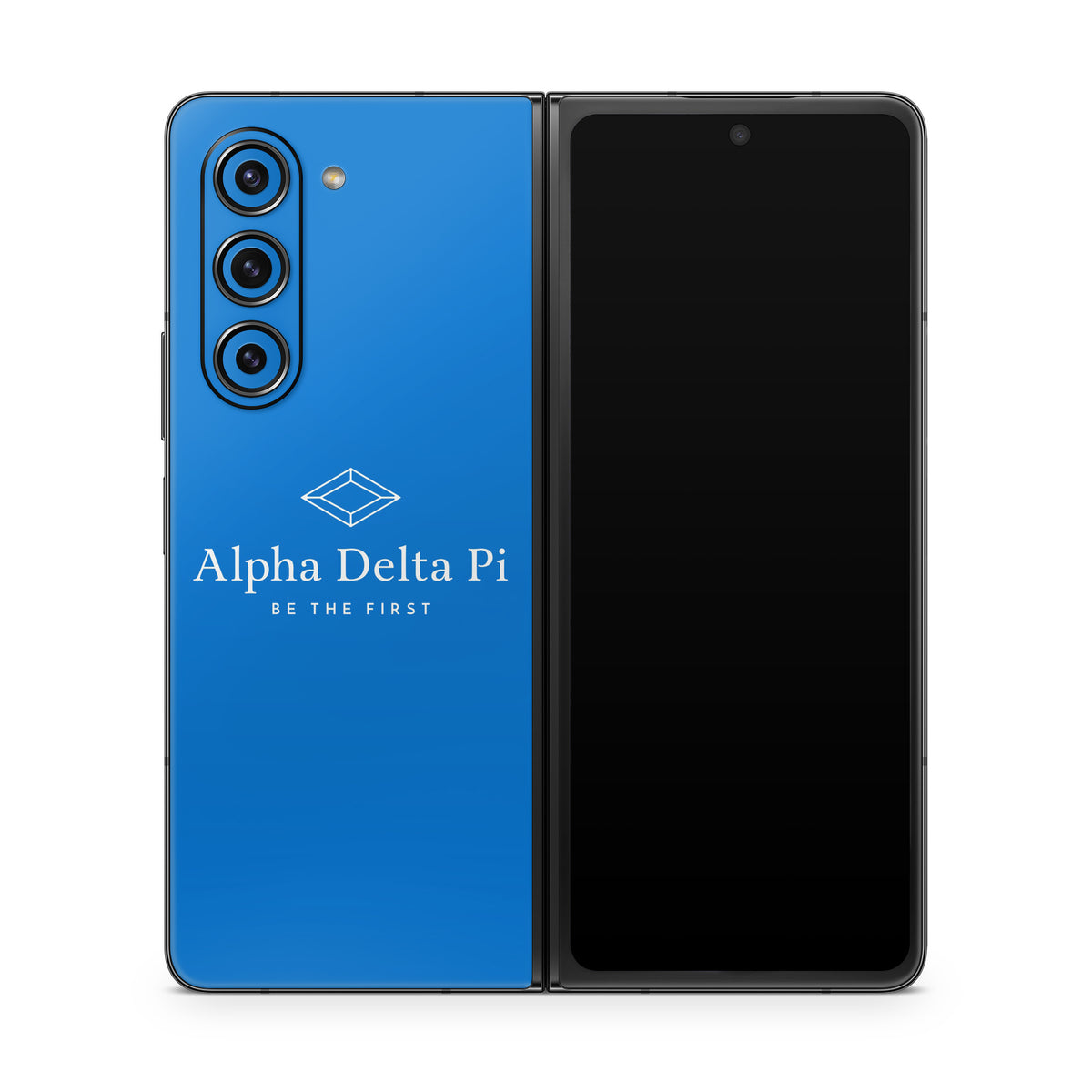 Alpha Delta Pi Primary Logo Azure - Samsung Galaxy Z Fold5 Skin