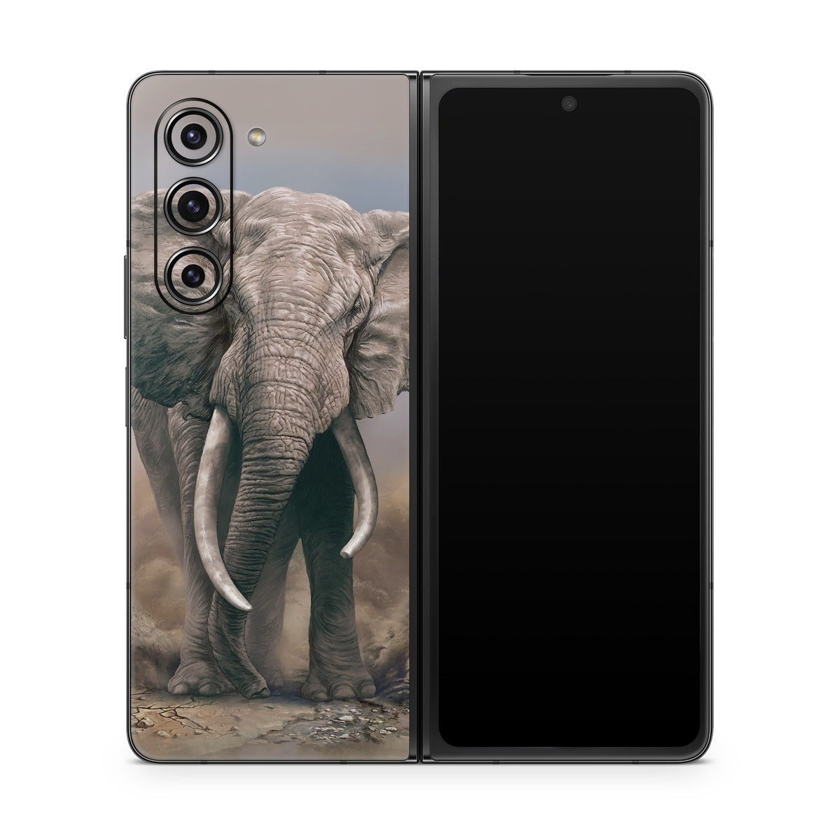 African Elephant - Samsung Galaxy Z Fold5 Skin
