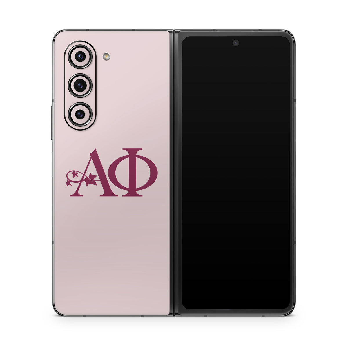 Alpha Phi Greek Letters Ivory - Samsung Galaxy Z Fold5 Skin