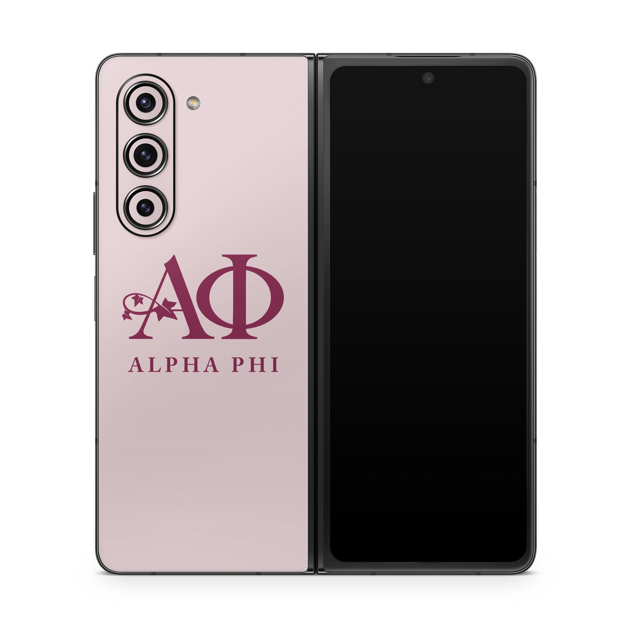 Alpha Phi Ivory - Samsung Galaxy Z Fold5 Skin