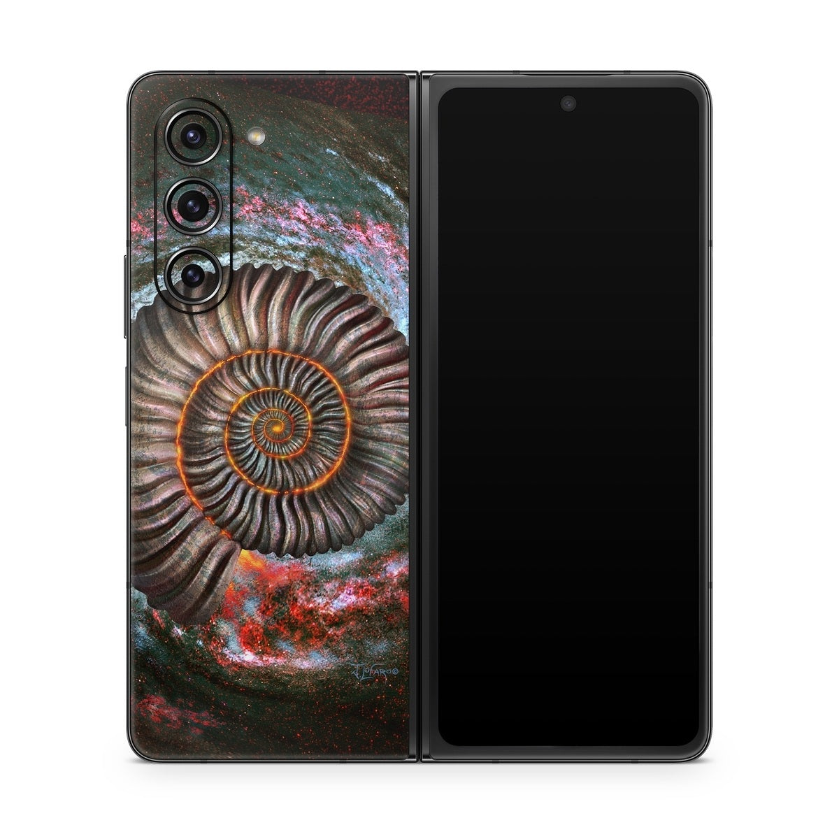 Ammonite Galaxy - Samsung Galaxy Z Fold5 Skin