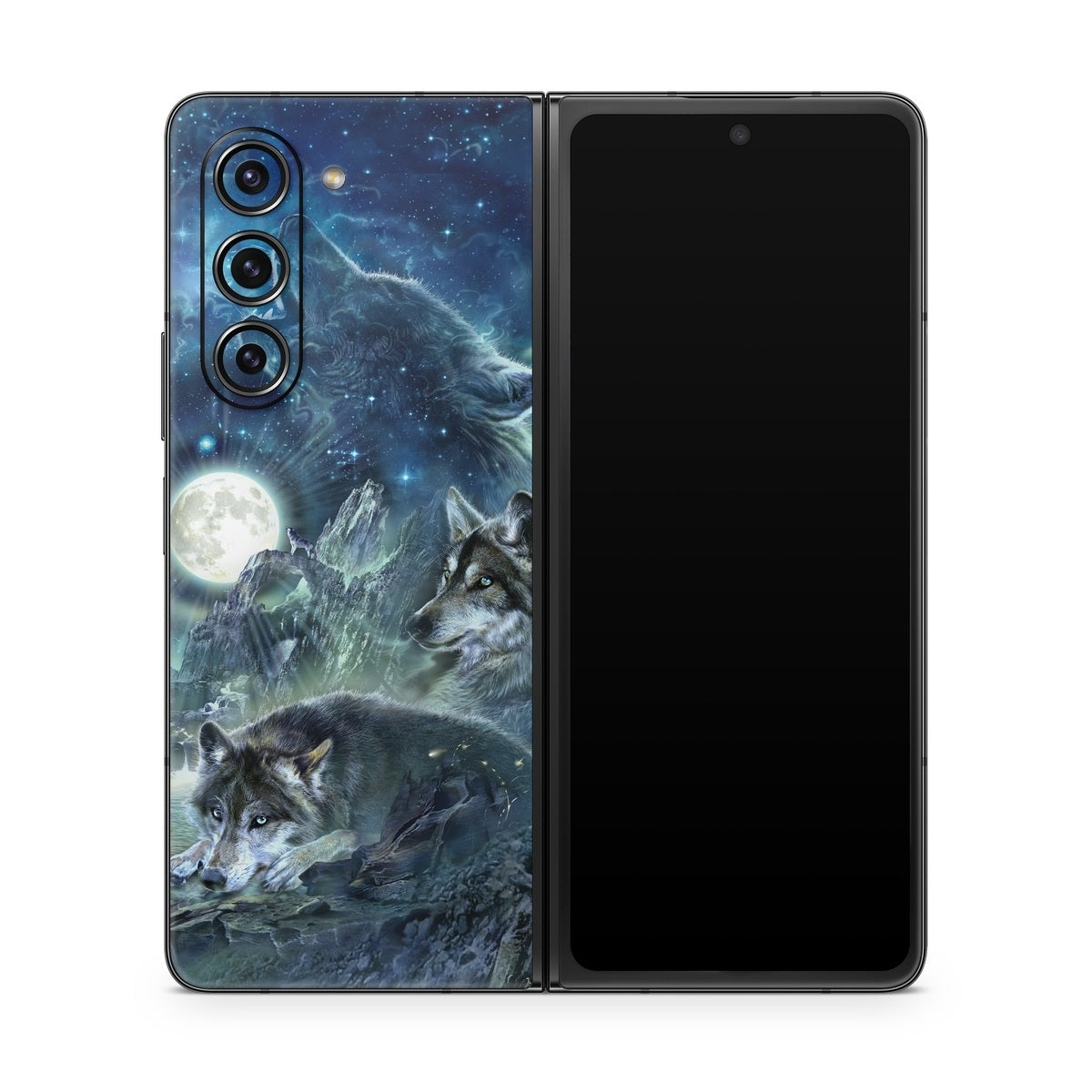 Bark At The Moon - Samsung Galaxy Z Fold5 Skin