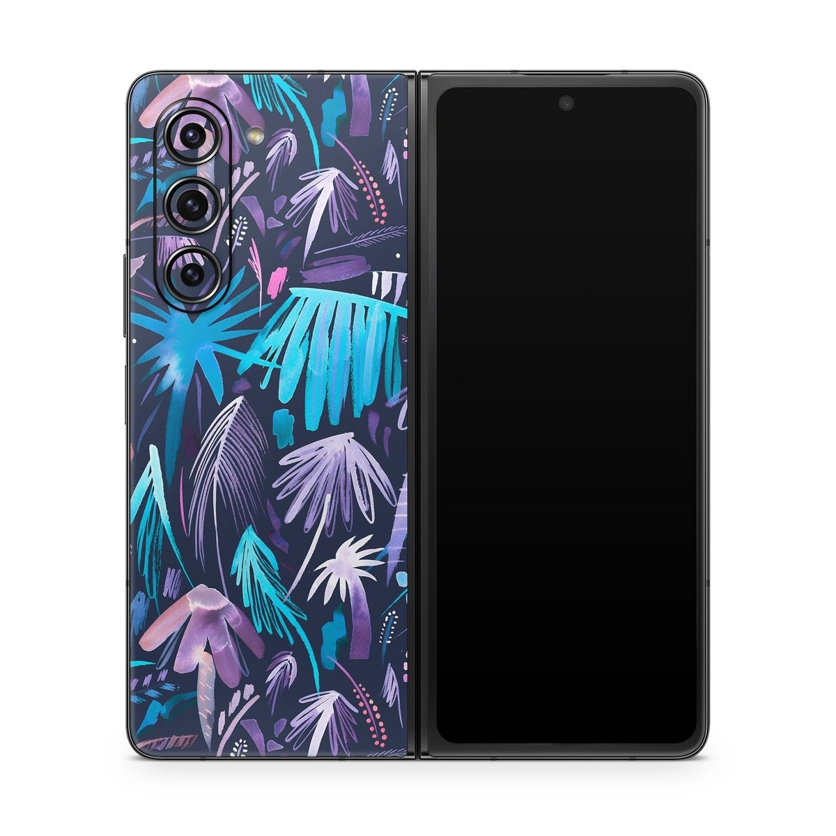 Brushstroke Palms - Samsung Galaxy Z Fold5 Skin